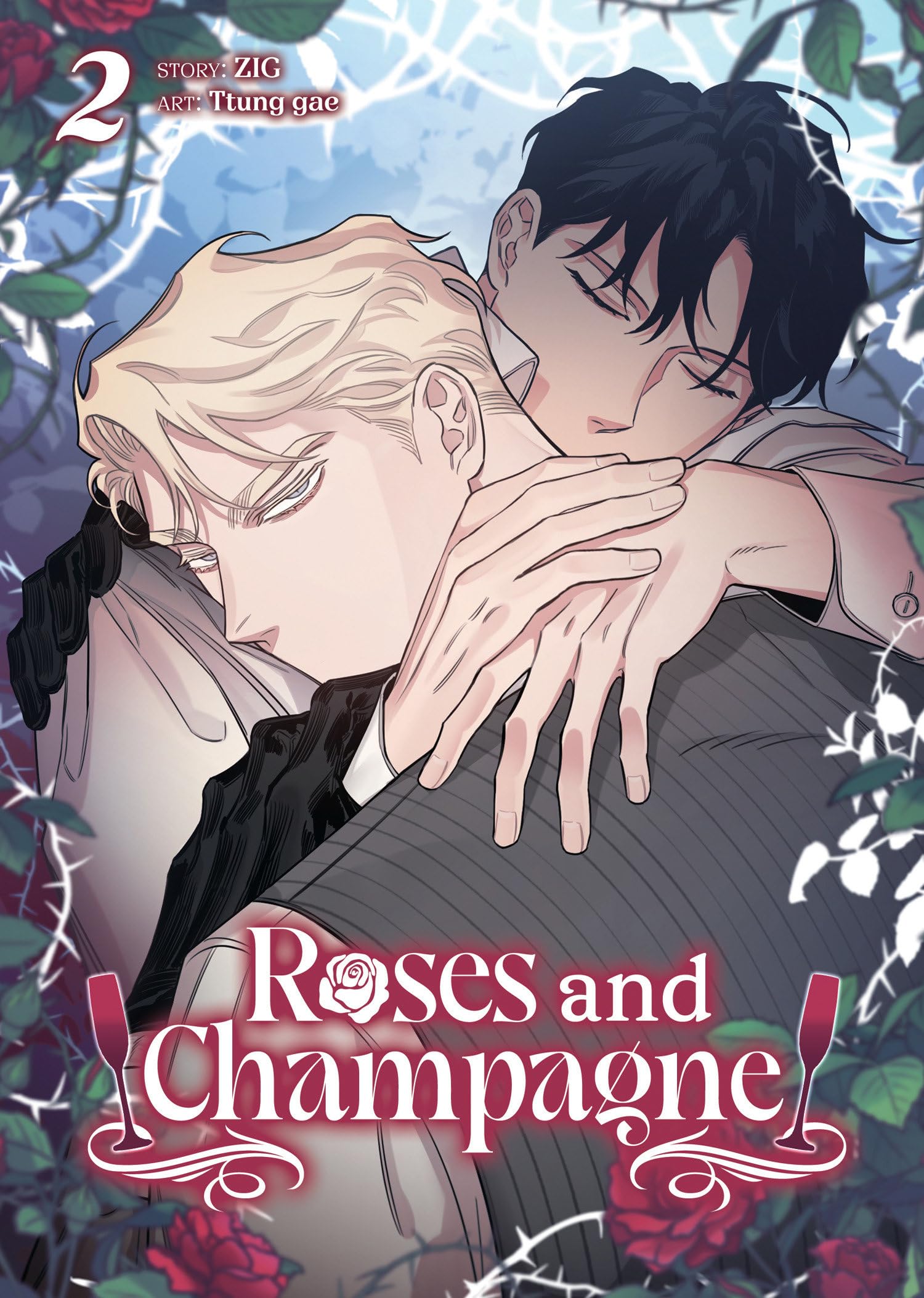 jaquette album Roses and Champagne (Comic) Vol. 2