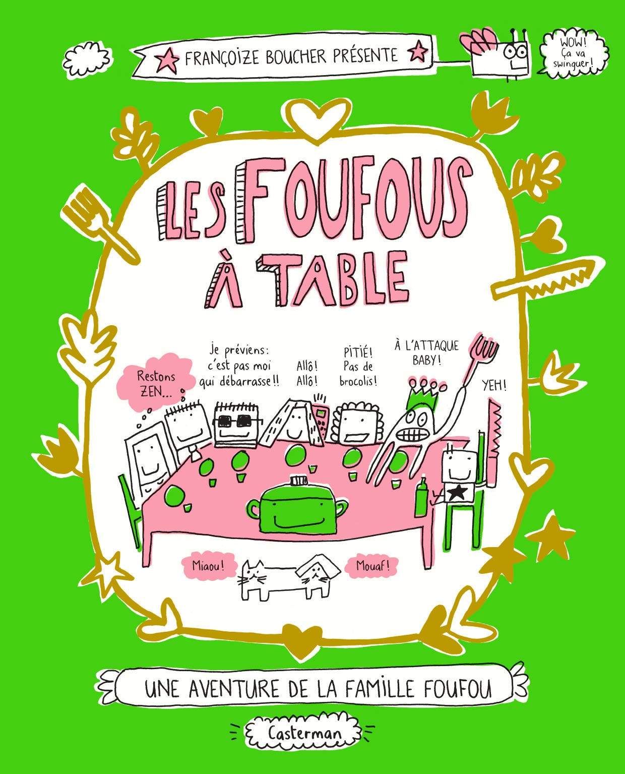 jaquette album Les Foufous à table
