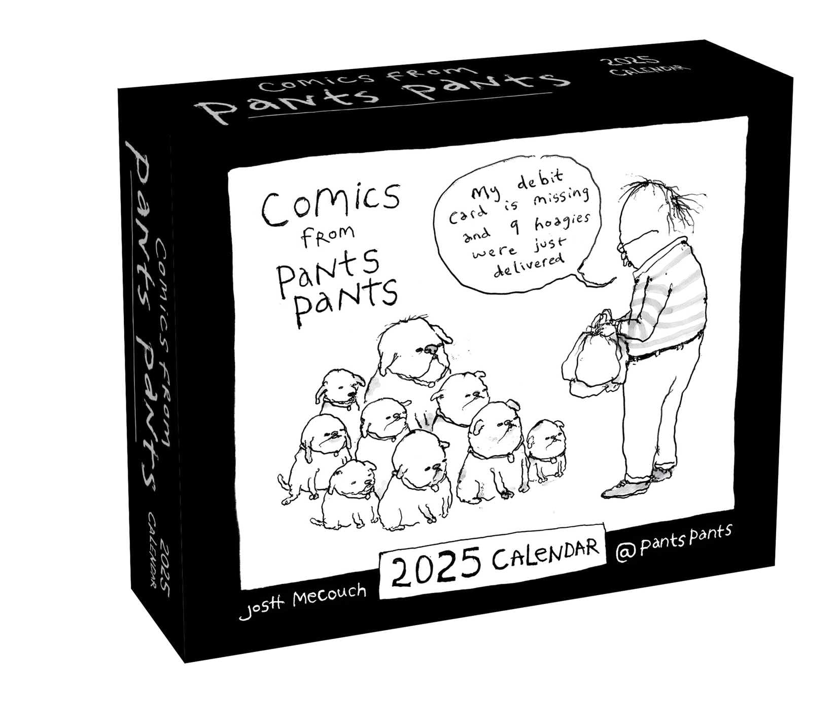jaquette album Comics from Pants Pants 2025 Day-to-Day Calendar