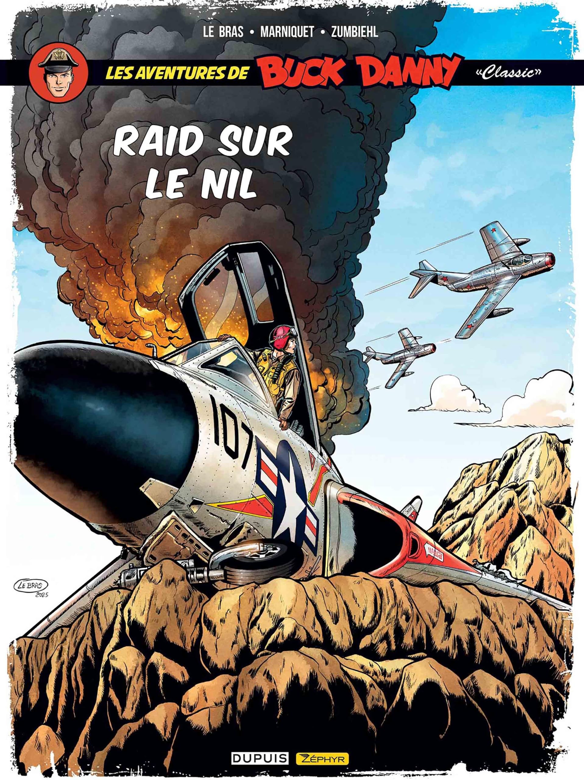 voir fiche du album Buck Danny Classic - Tome 14 - Raid sur le Nil