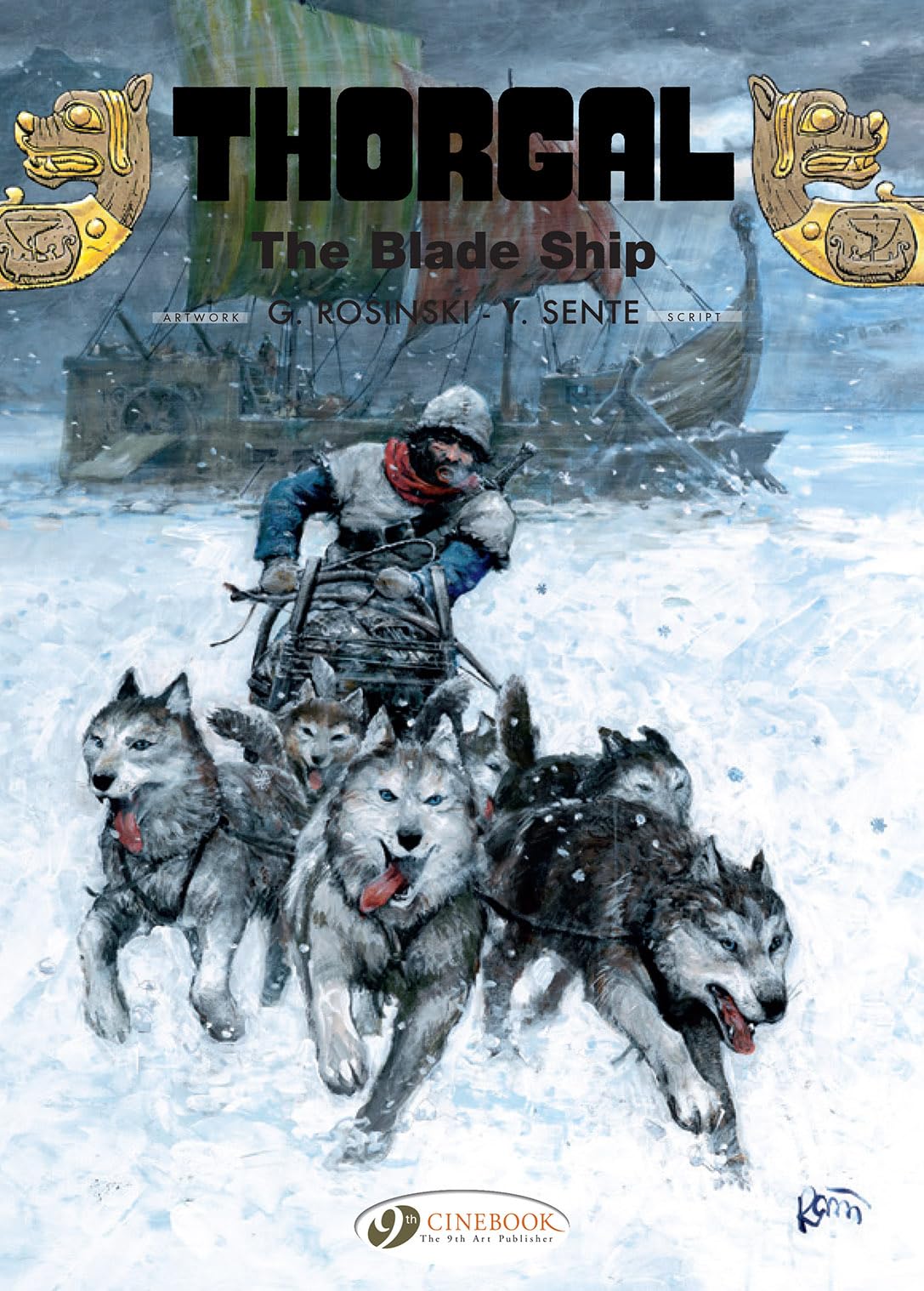 jaquette album THORGAL VOL.25 - THE BLADE-SHIP
