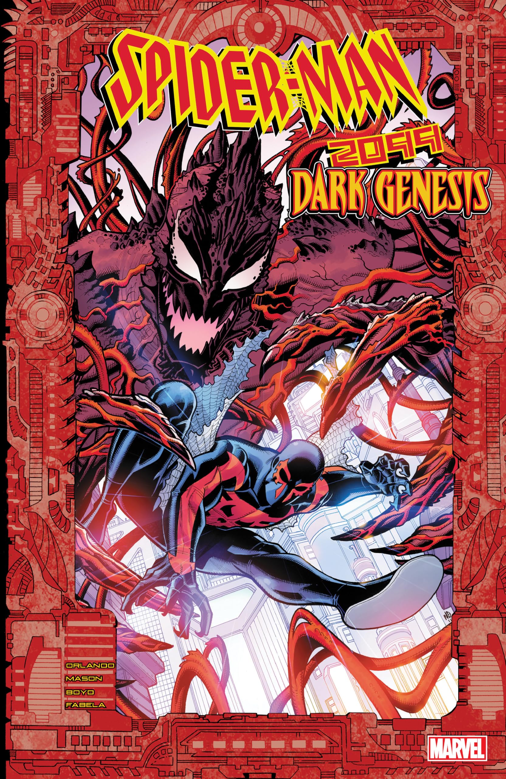 jaquette album SPIDER-MAN 2099: DARK GENESIS
