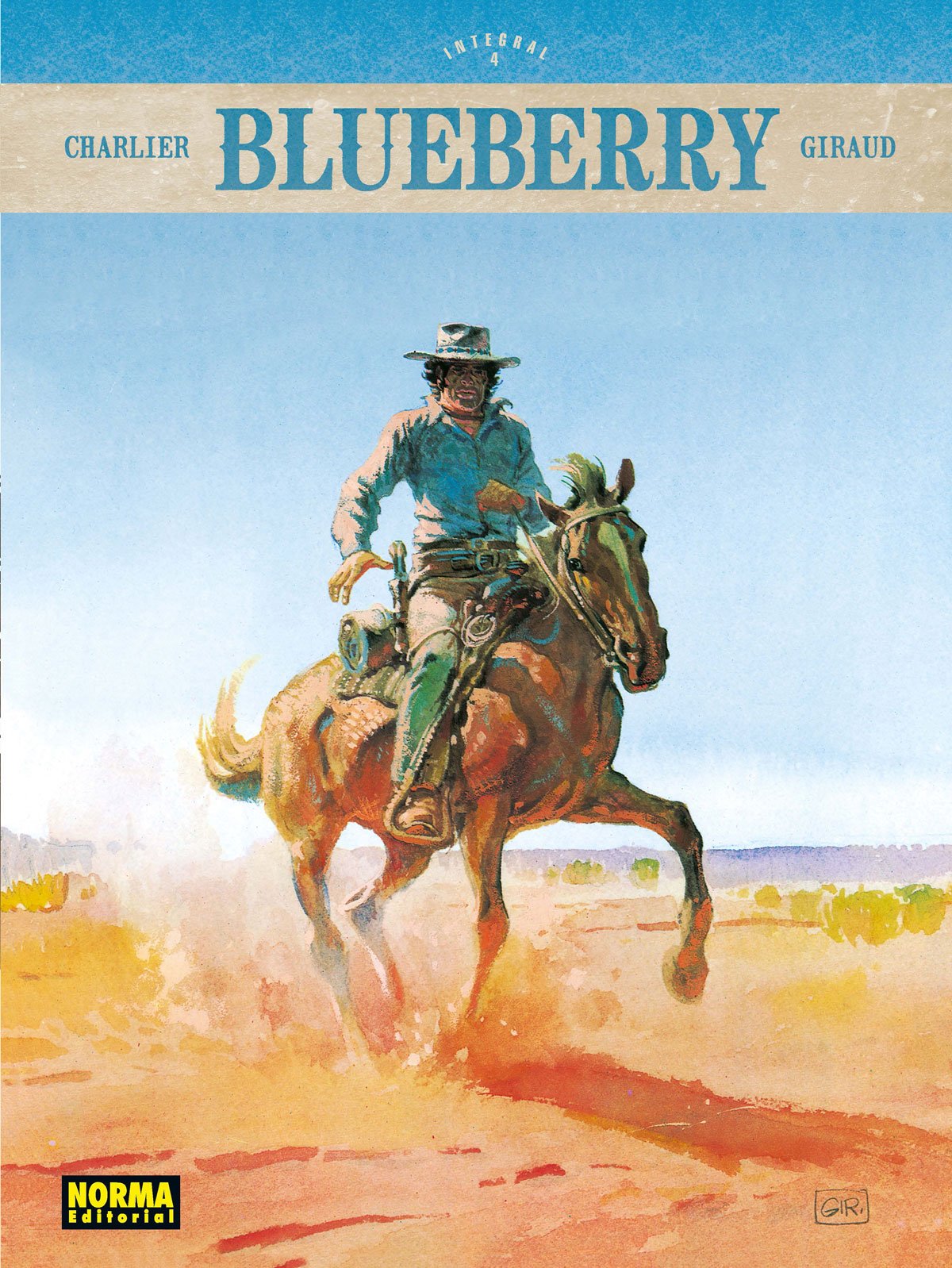 jaquette album Blueberry. Integral 4