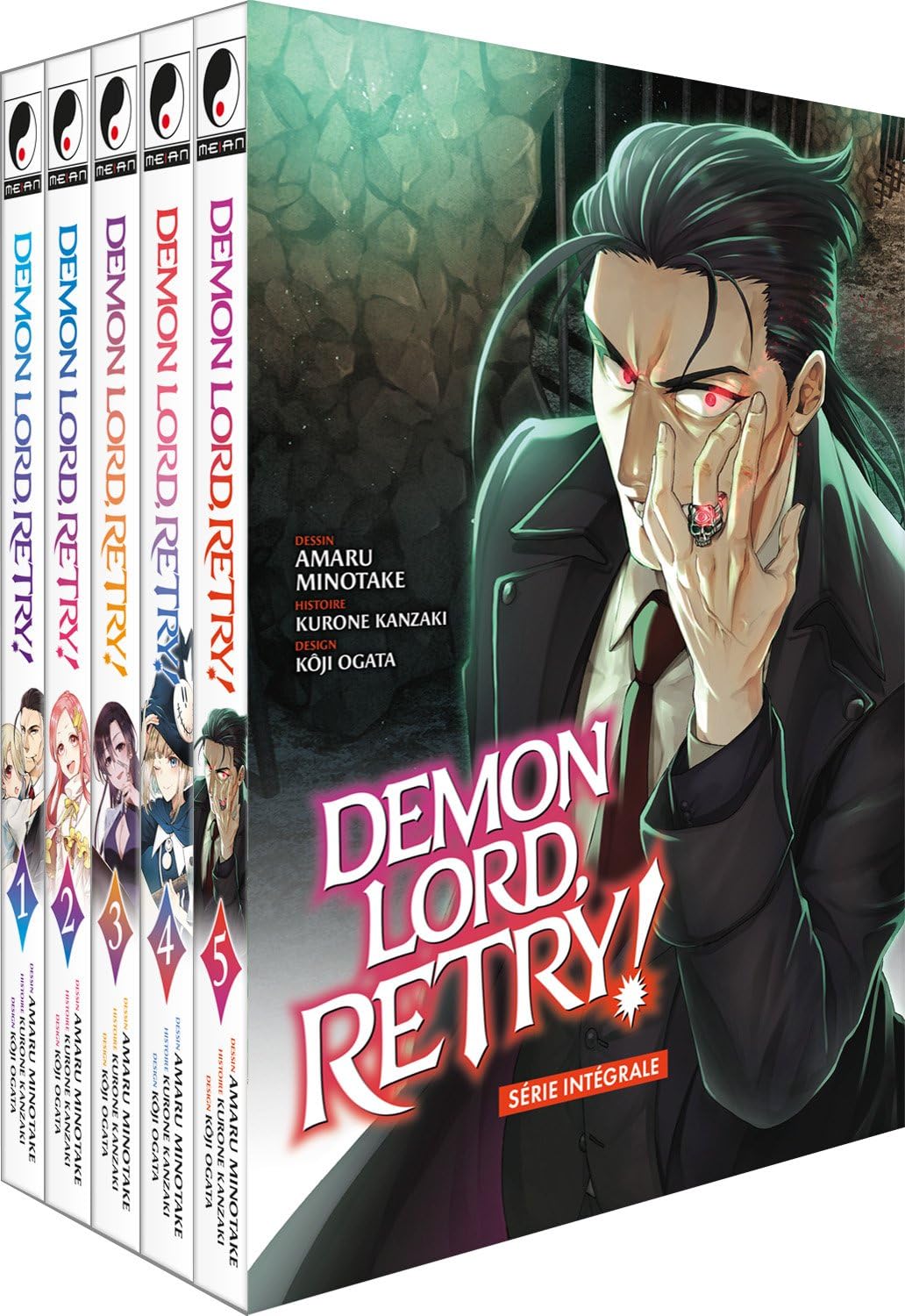 jaquette album Demon Lord, Retry! - Coffret Intégrale (5 tomes)