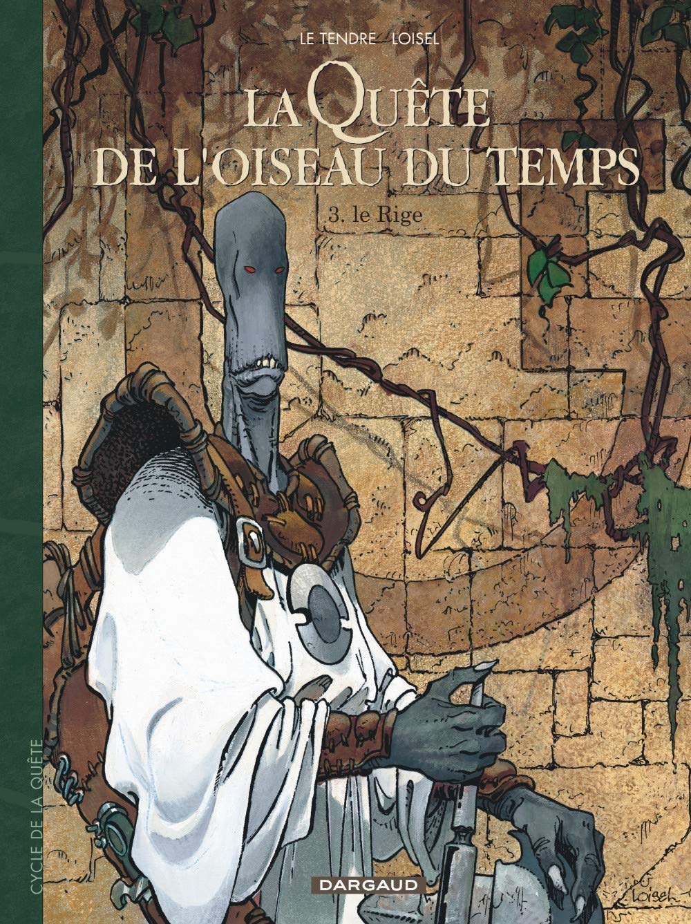 jaquette album La Quête de l'oiseau du temps, tome 3 : Le Rige