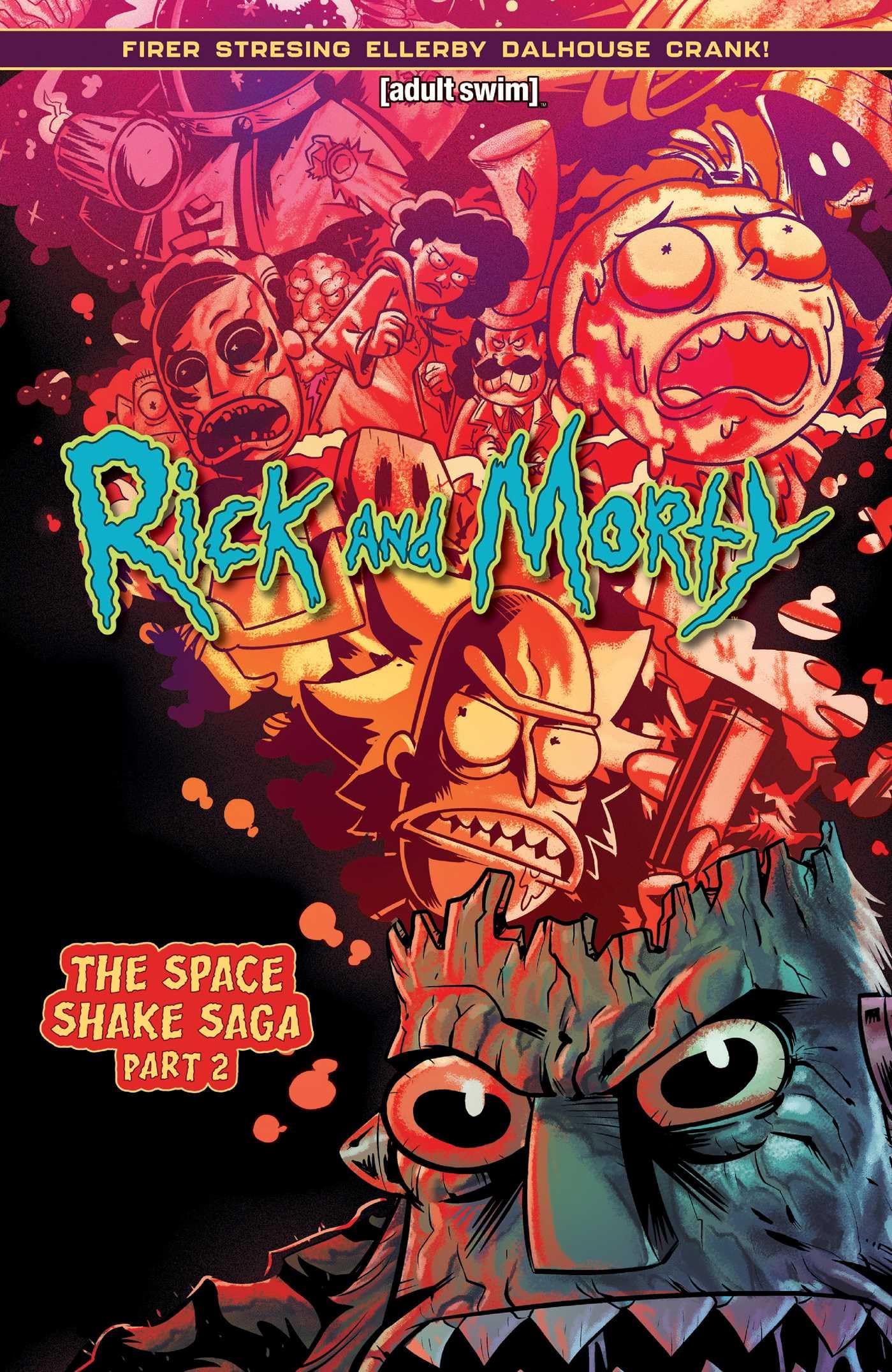 jaquette album Rick and Morty Vol. 2: The Space Shake Saga Part Two