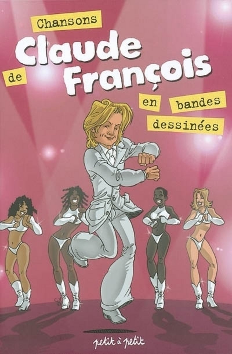 jaquette album Chansons de Claude François en bandes dessinées