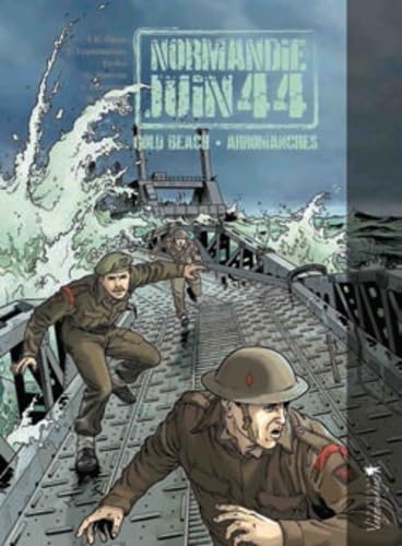 jaquette album Normandie Juin 44 Tome 3 - Gold Beach/Arromanches