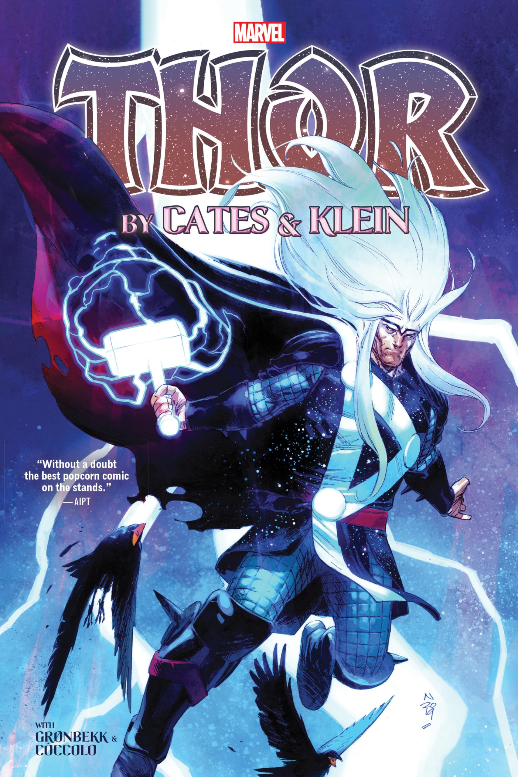jaquette album THOR BY CATES & KLEIN OMNIBUS NIC KLEIN THOR SOLO COVER