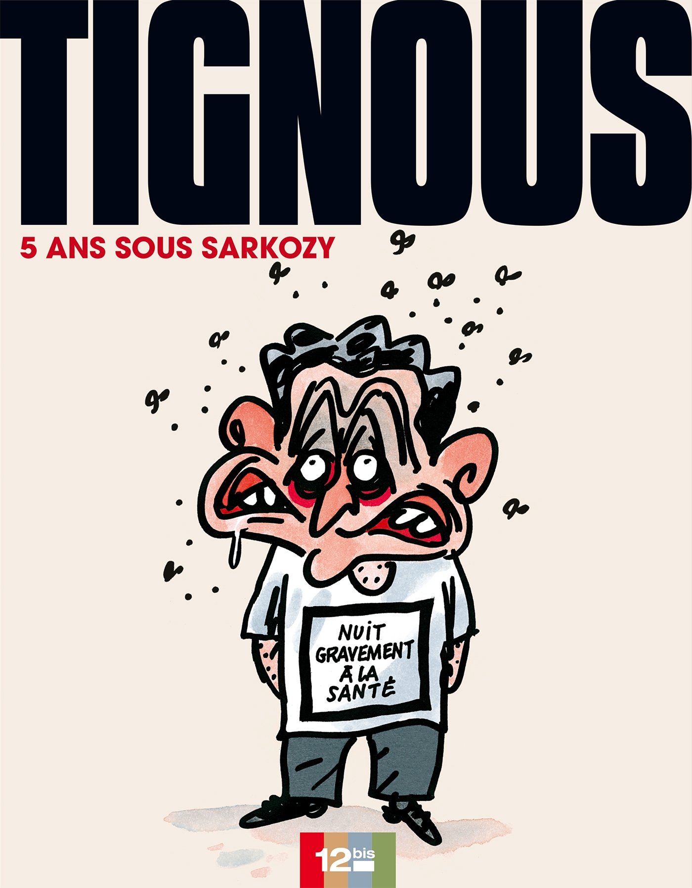 jaquette album 5 ans sous Sarkozy