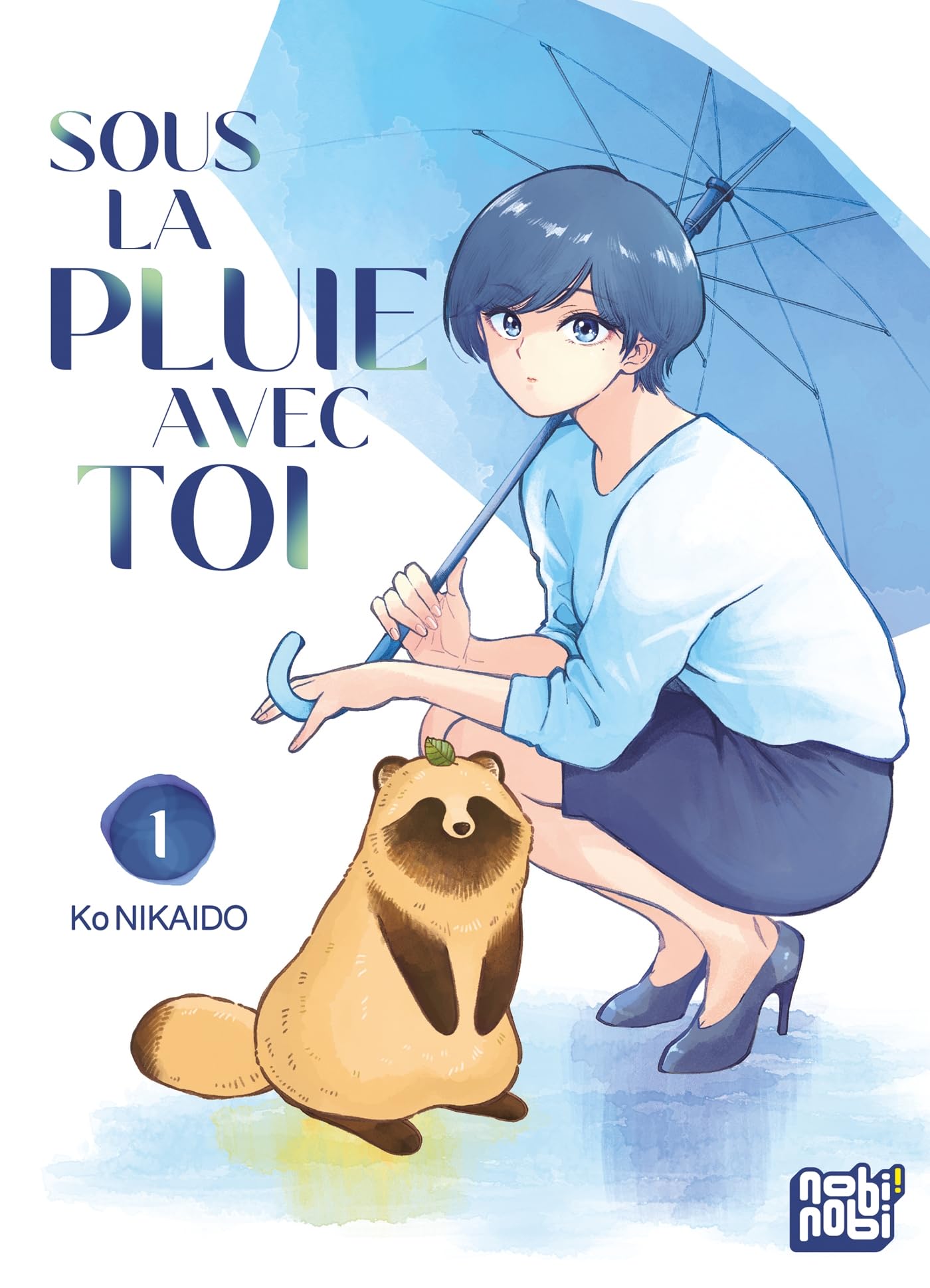 jaquette album Sous la pluie avec toi T01