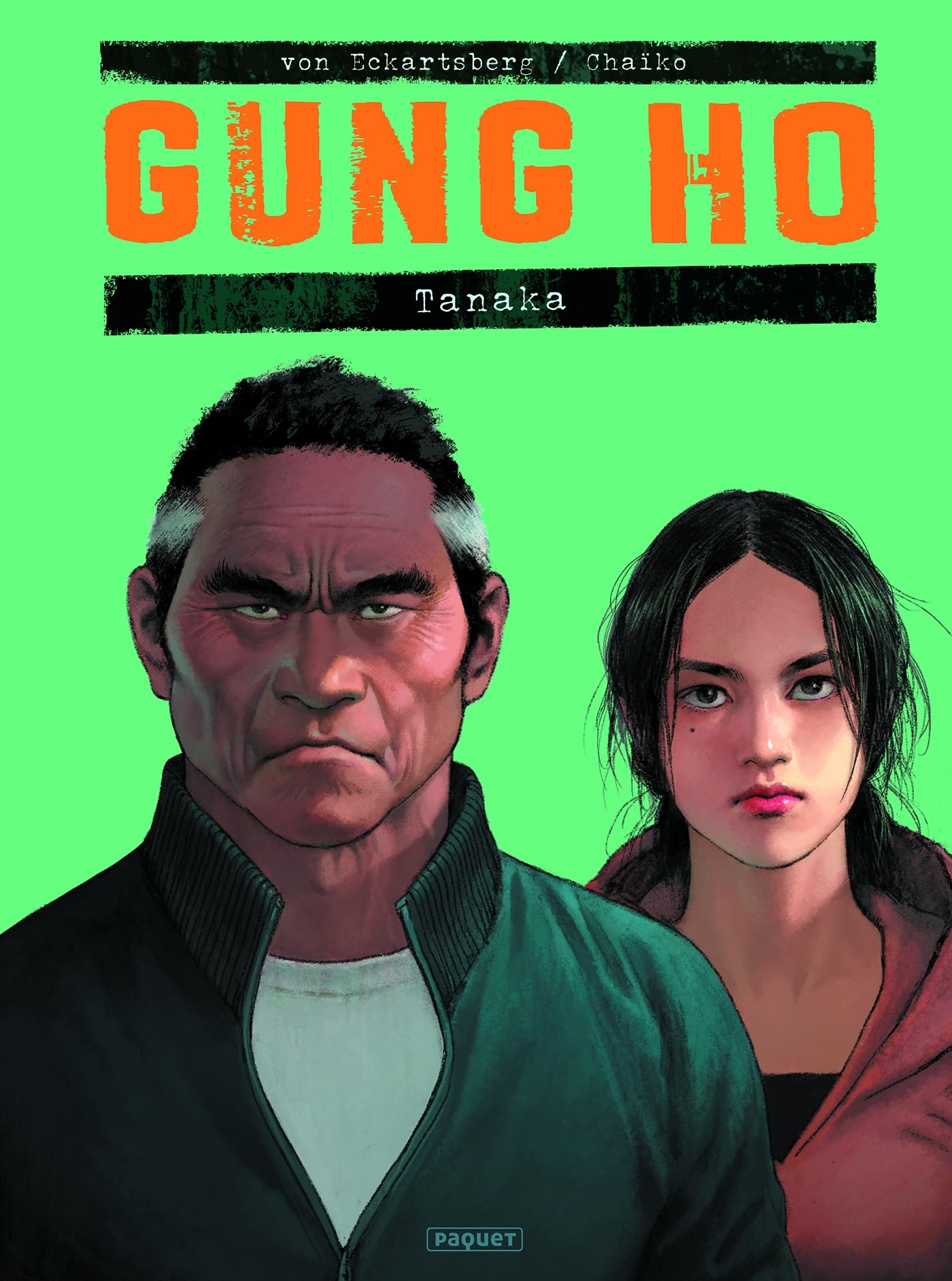 jaquette album GUNG HO - TANAKA: TANAKA