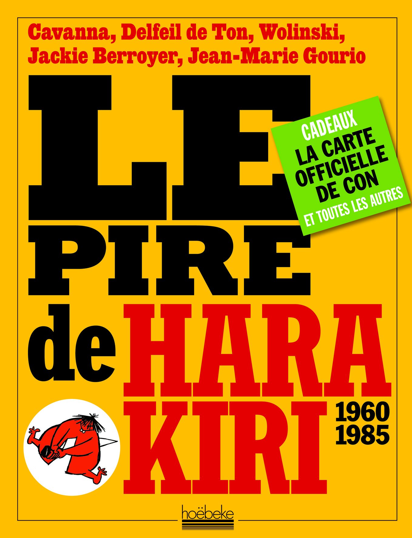 jaquette album Le pire de Hara Kiri 1960-1985
