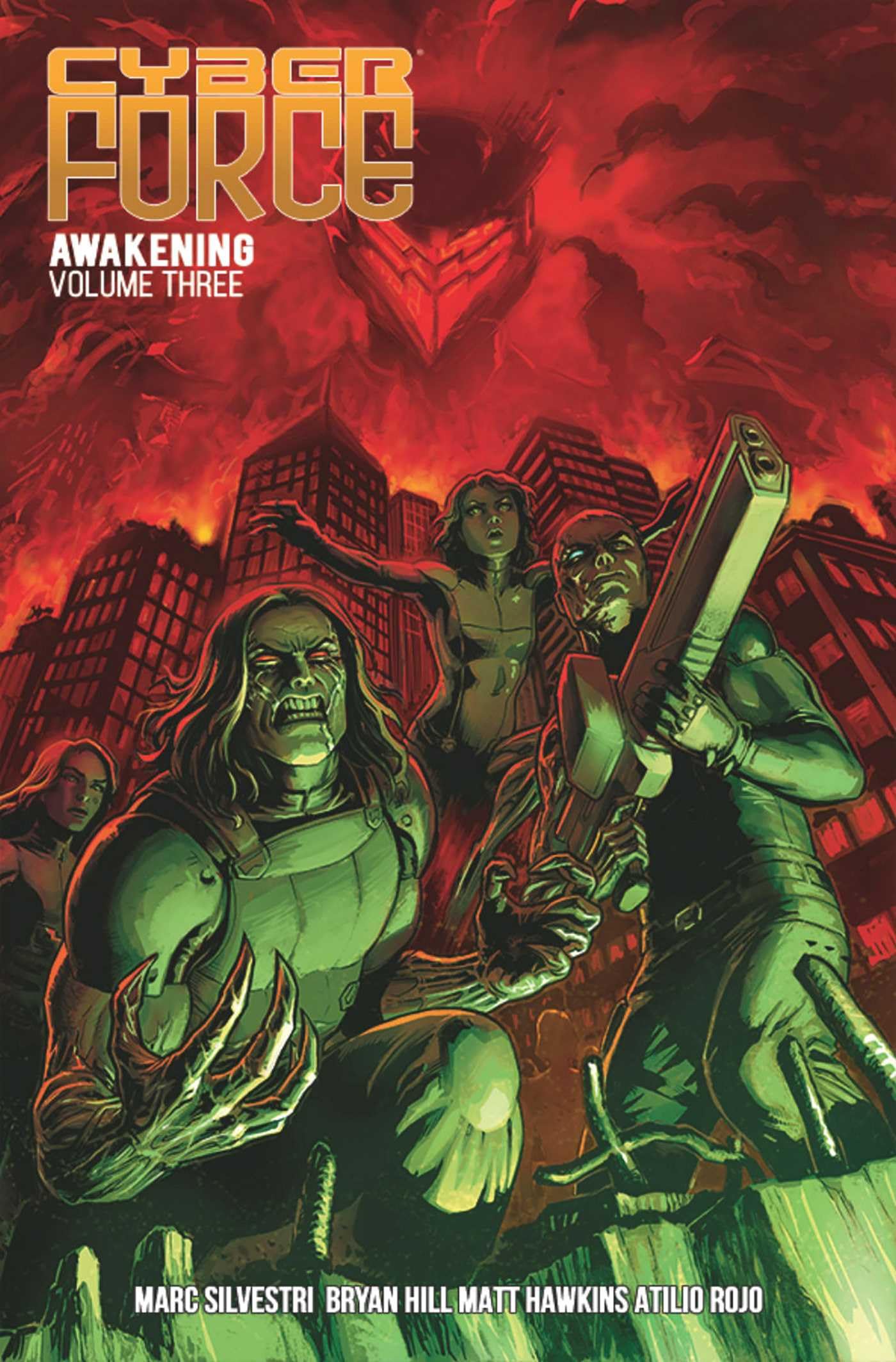jaquette album Cyber Force: Awakening Volume 3