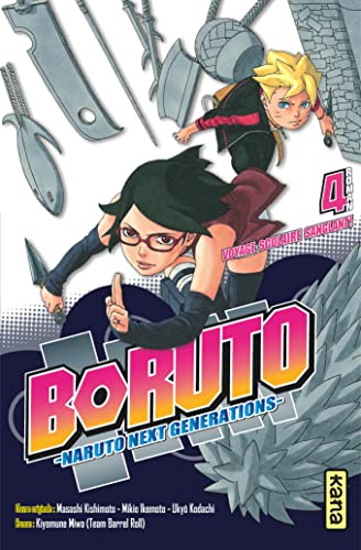 jaquette album Boruto - Roman - Tome 4