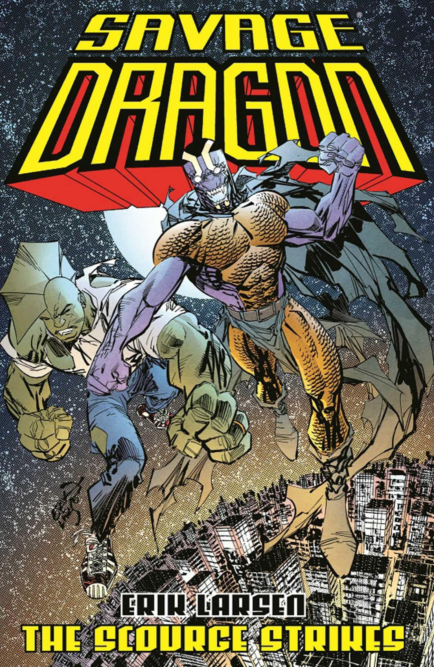 jaquette album Savage Dragon: The Scourge Strikes