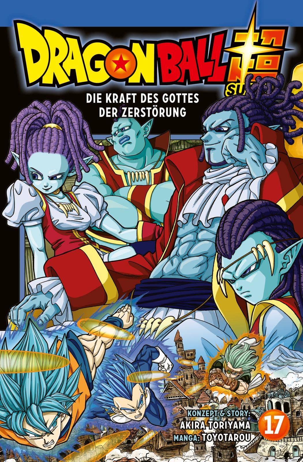 jaquette album Dragon Ball Super 17: Die Kraft des Gottes der Zerstörung