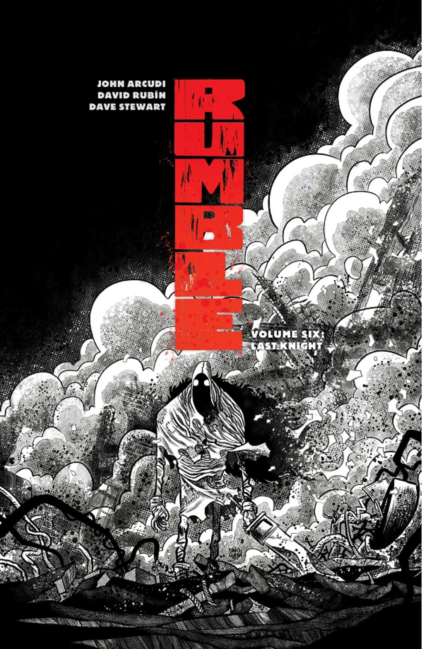 jaquette album Rumble Volume 6: Last Knight