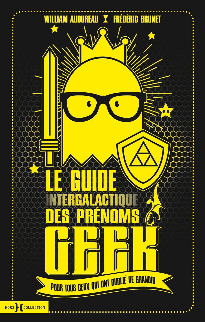 jaquette livre Le guide intergalactique des prénoms geek