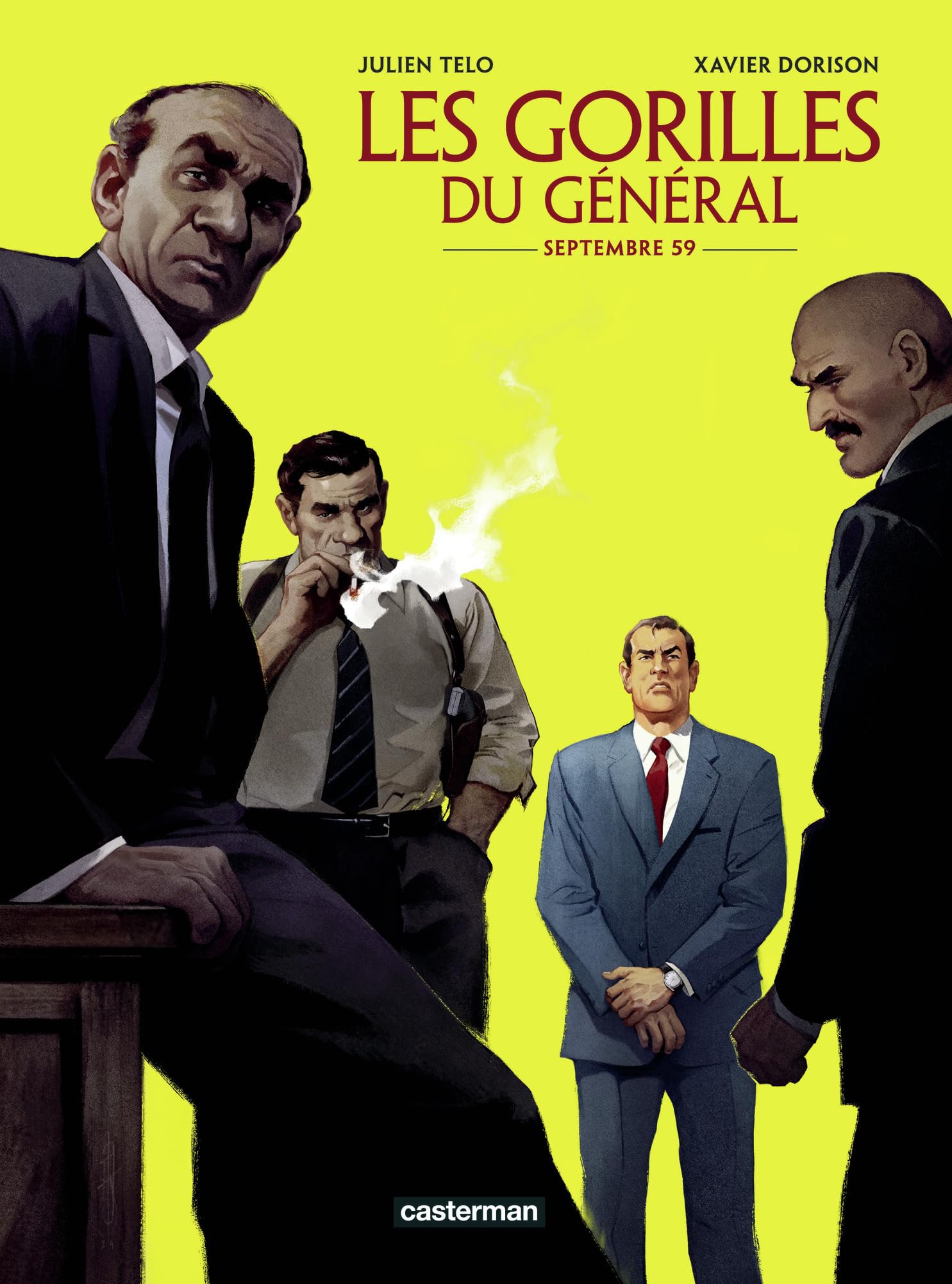 jaquette album Les Gorilles du Général: Septembre 59 (1)