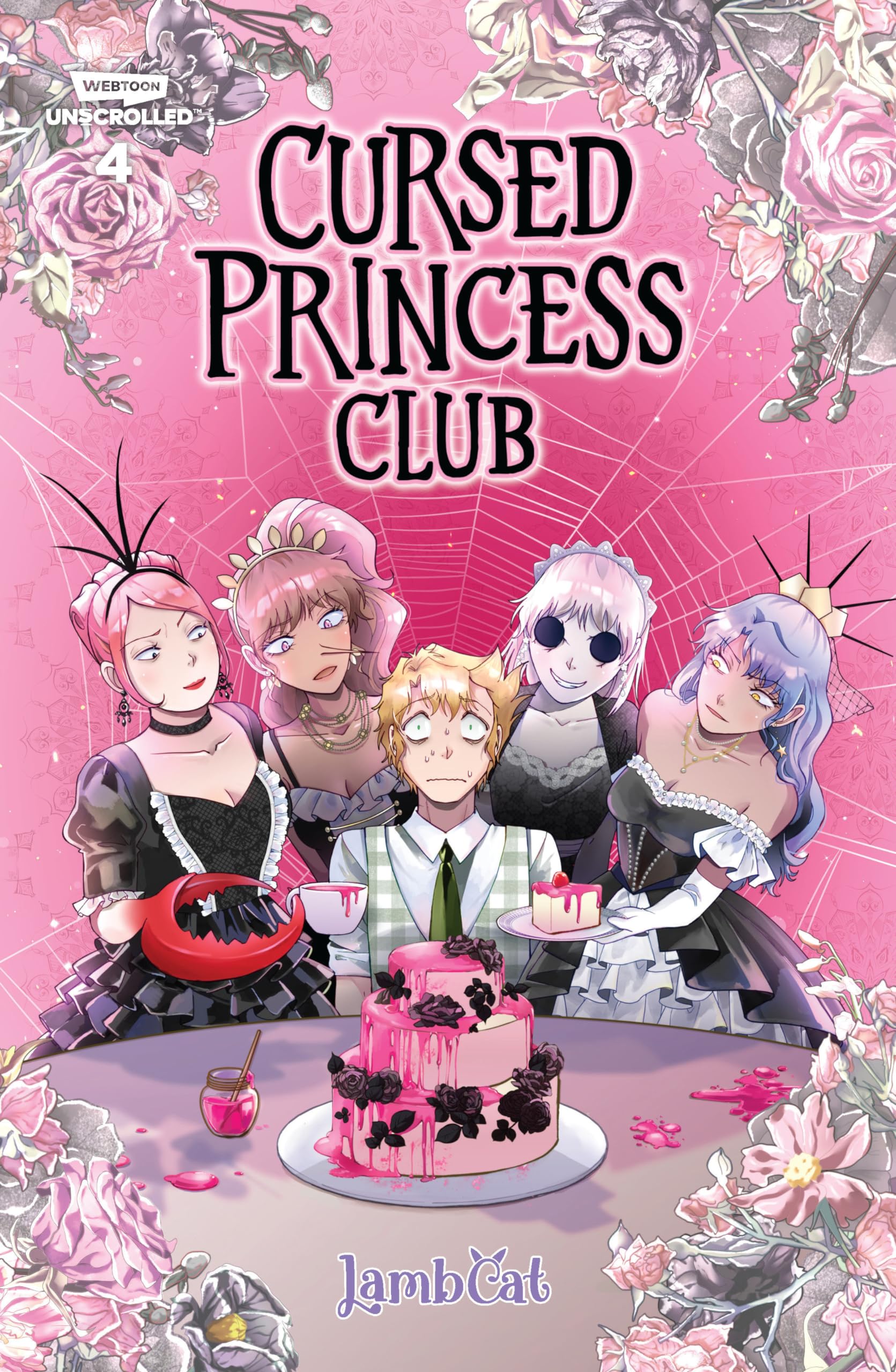 jaquette album Cursed Princess Club Volume Four: A Webtoon Unscrolled Graphic Novel
