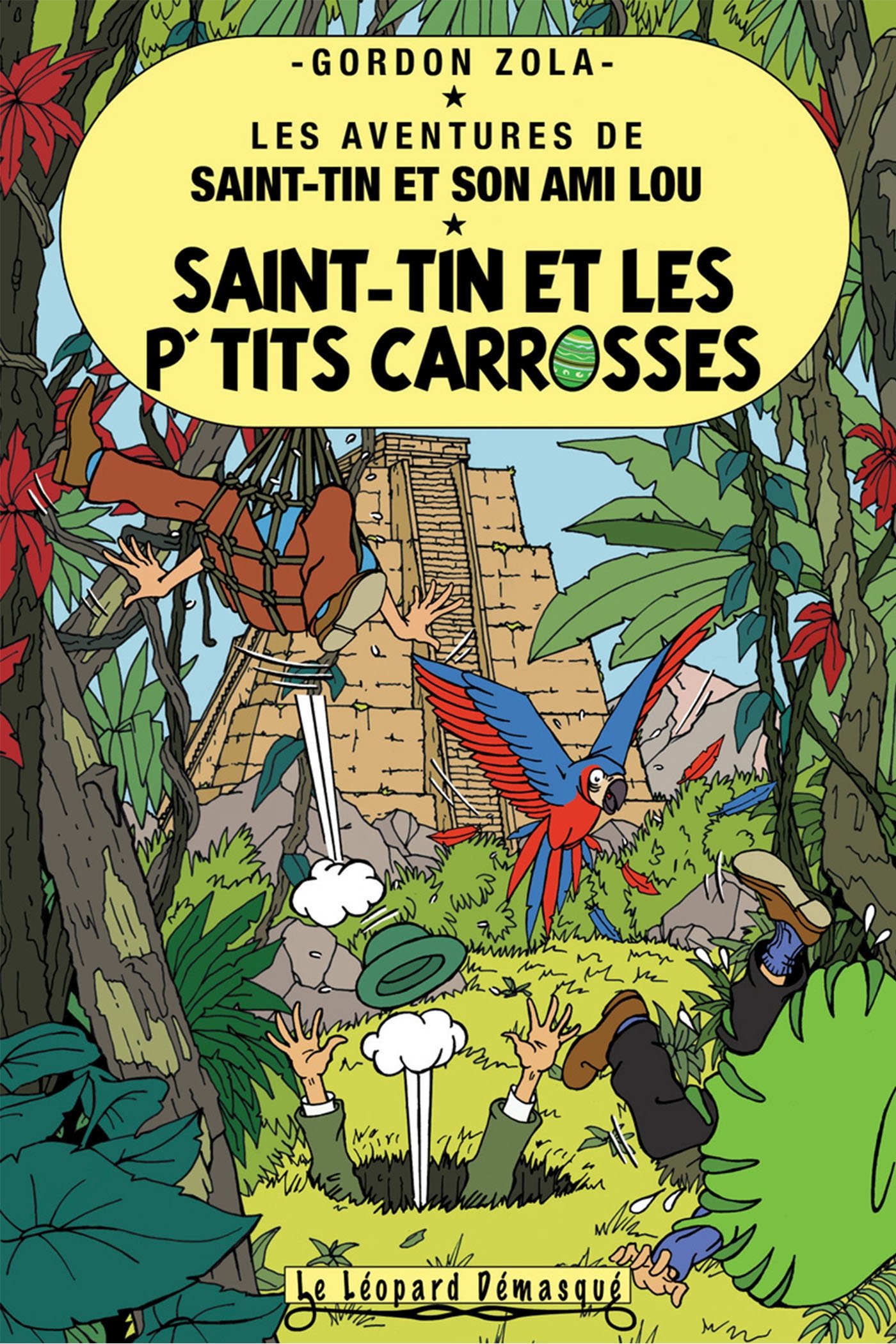 jaquette album Saint-Tin et les petits carrosses