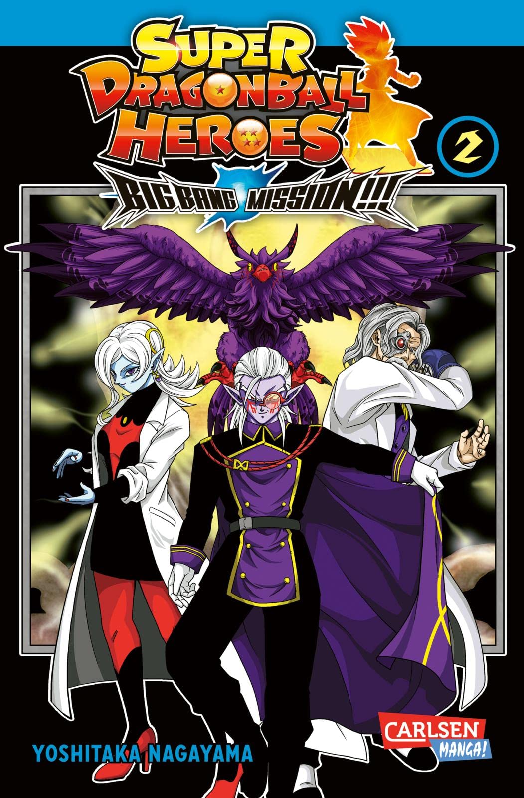 jaquette album Super Dragon Ball Heroes Big Bang Mission!!! 2: Der brandneue Spin-off zu Super Dragon Ball Heroes Dunkles Dämonenreich und Universe Mission!
