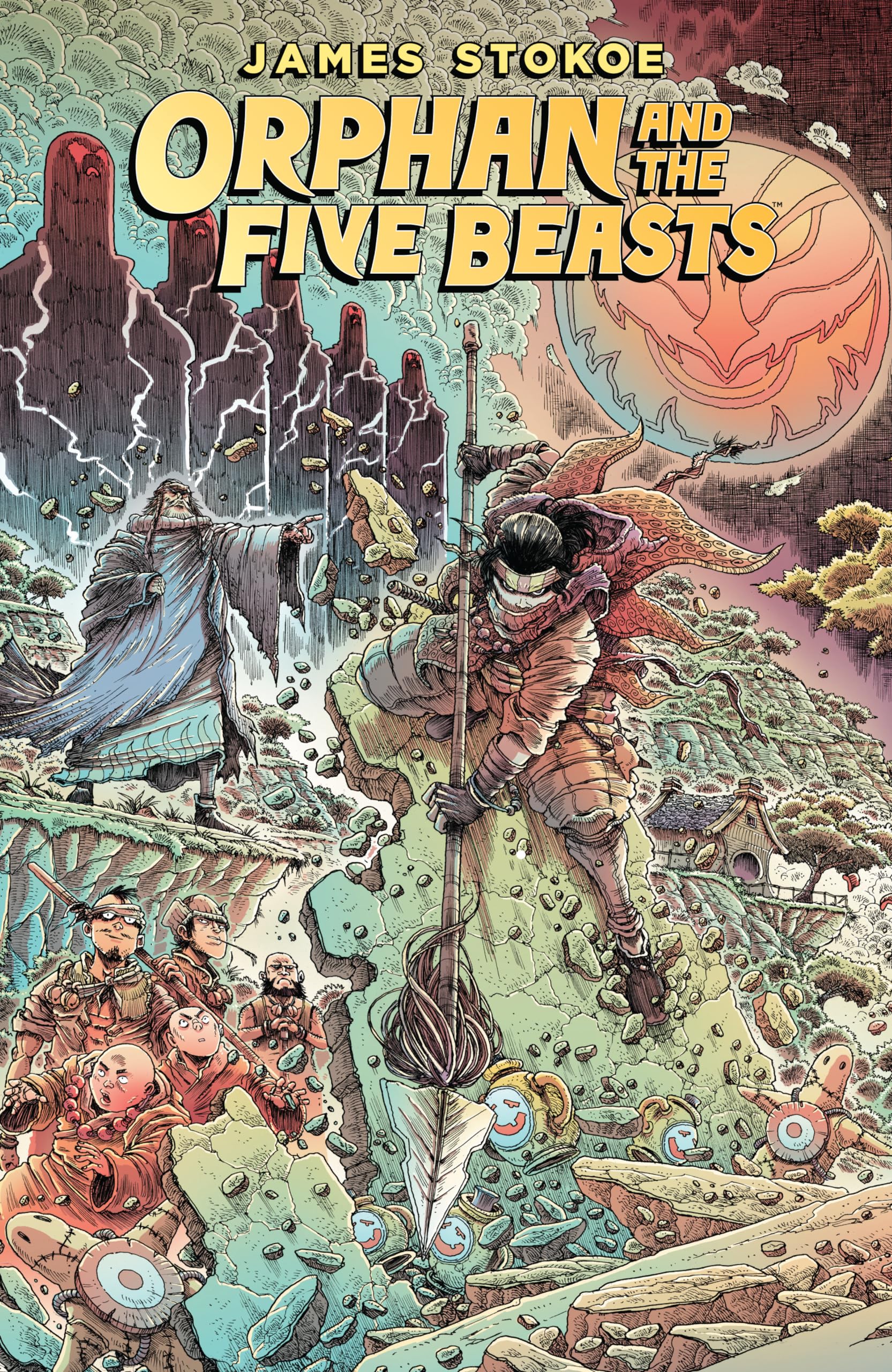 jaquette album Orphan and the Five Beasts