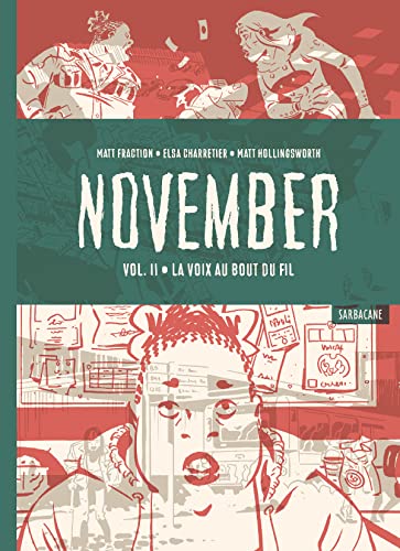 jaquette album November Tome 2 - La Voix Au Bout Du Fil