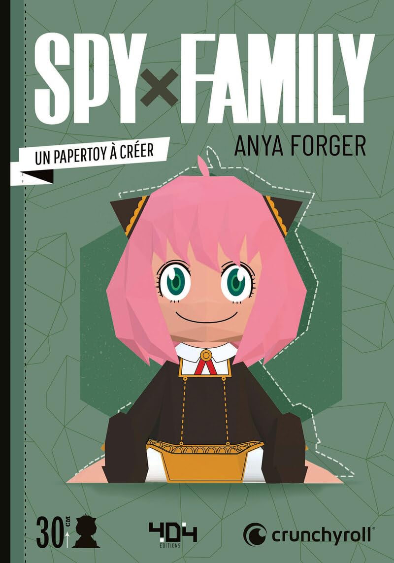 jaquette album Spy x Family - Un papertoy à créer - Anya Forger