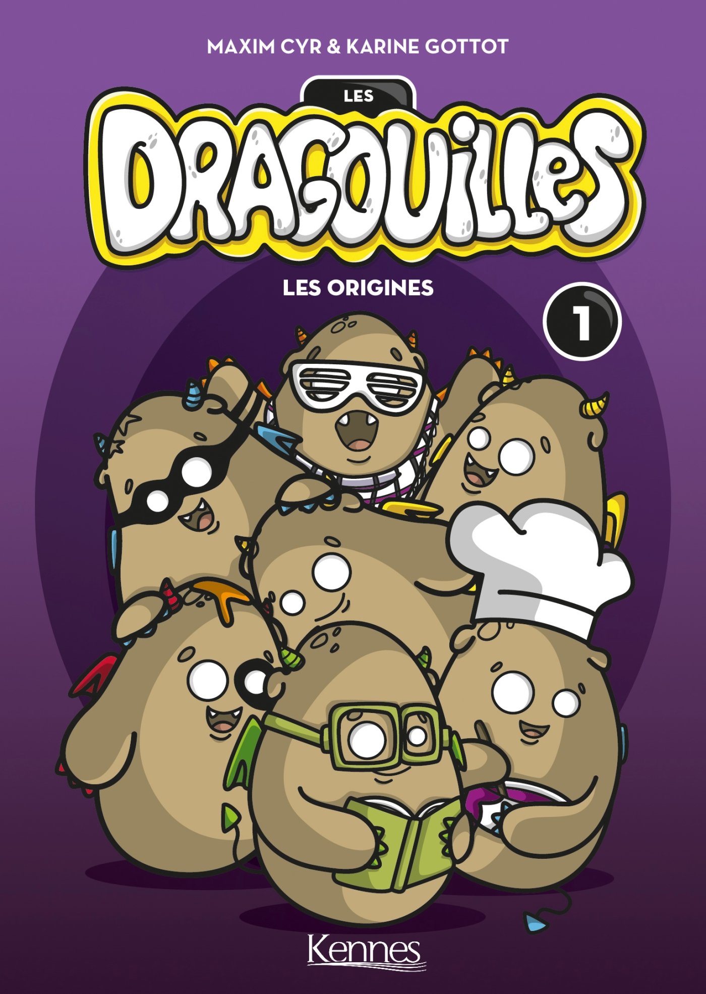 jaquette album Les Dragouilles T01: Les Origines