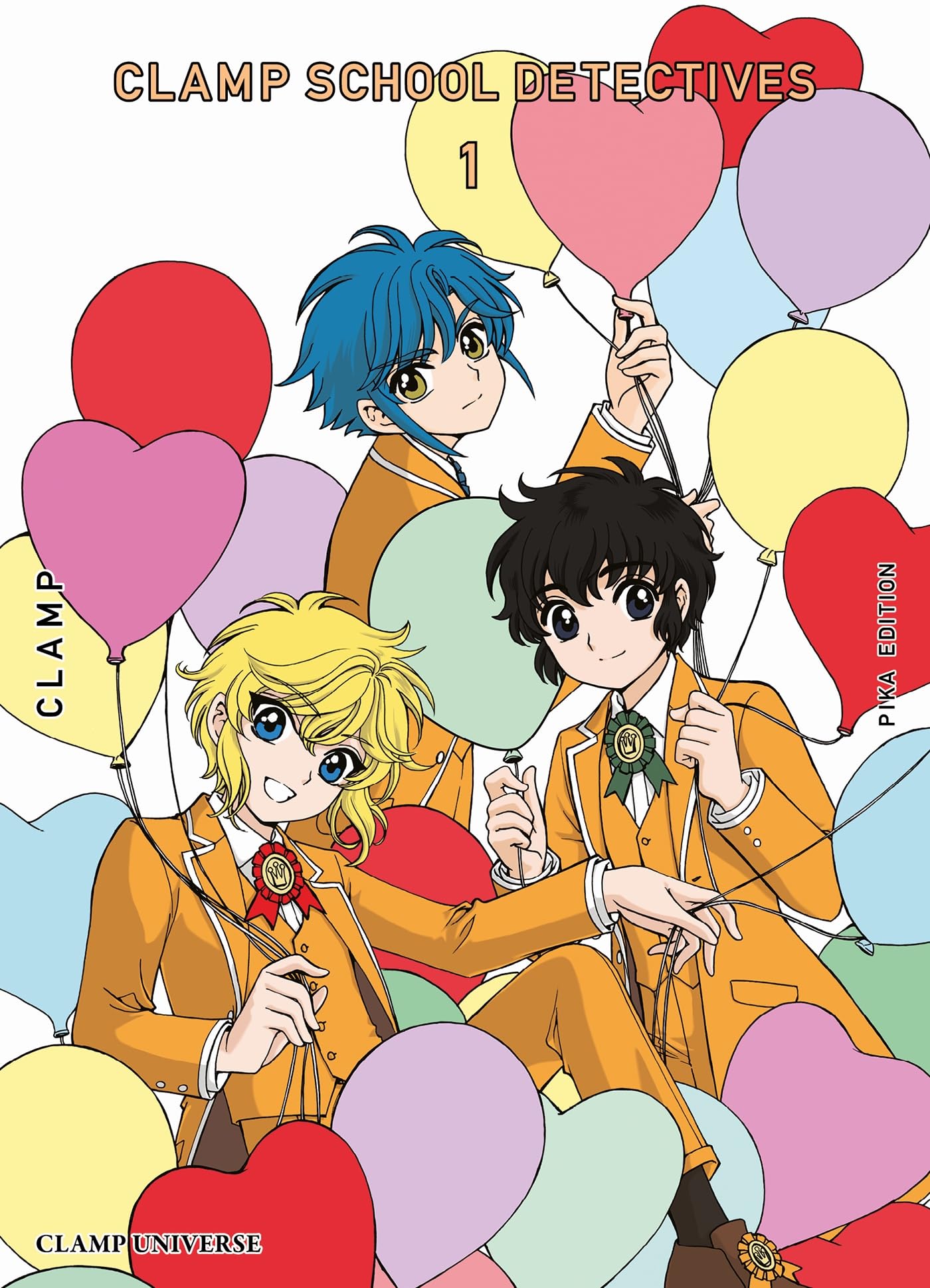 jaquette album Clamp School Detectives T01: Nouvelle édition