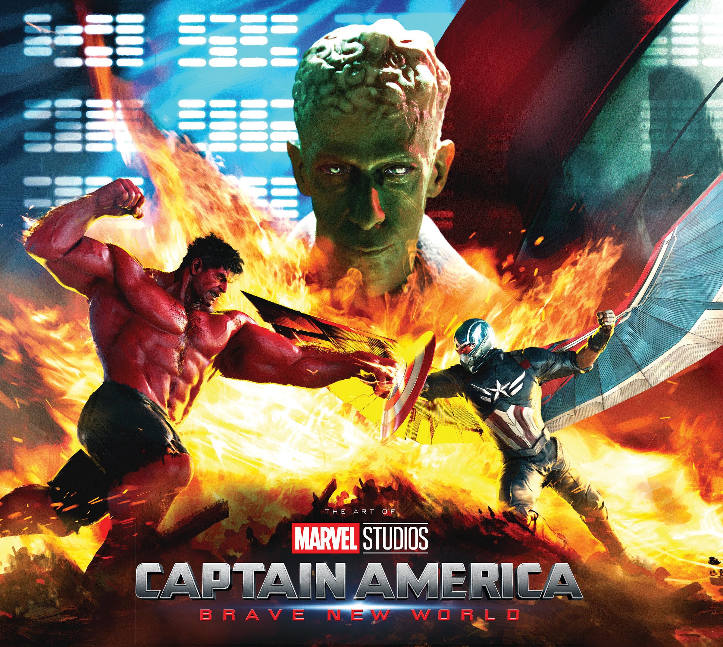 jaquette album MARVEL STUDIOS' CAPTAIN AMERICA: BRAVE NEW WORLD - THE ART OF THE MOVIE SLIPCASE