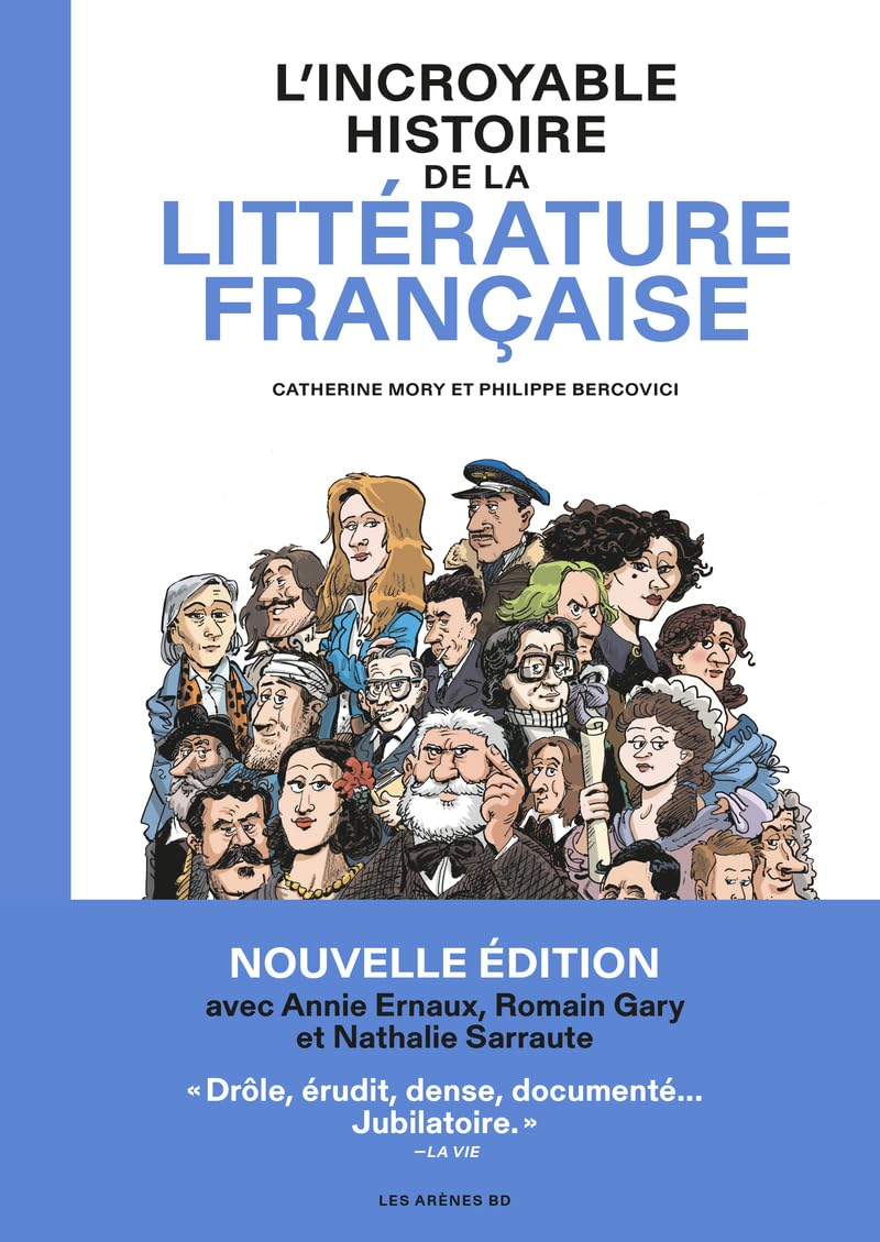 jaquette album L'Incroyable Histoire de la littérature - 3ème édition