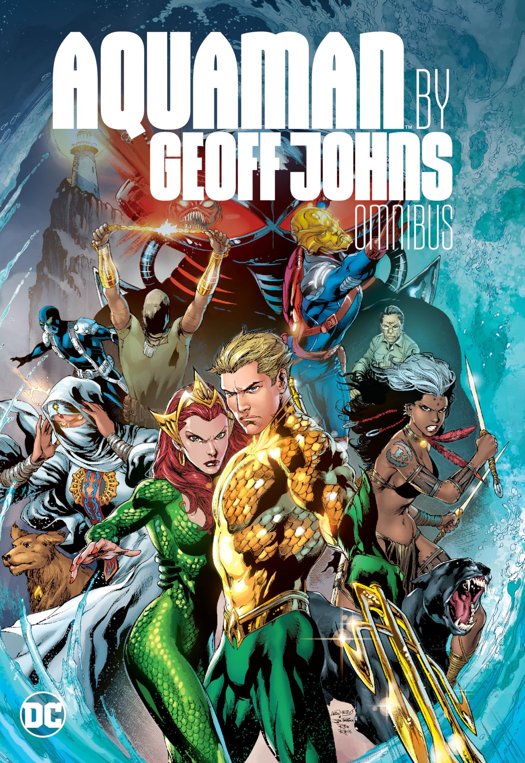 jaquette album Aquaman by Geoff Johns Omnibus