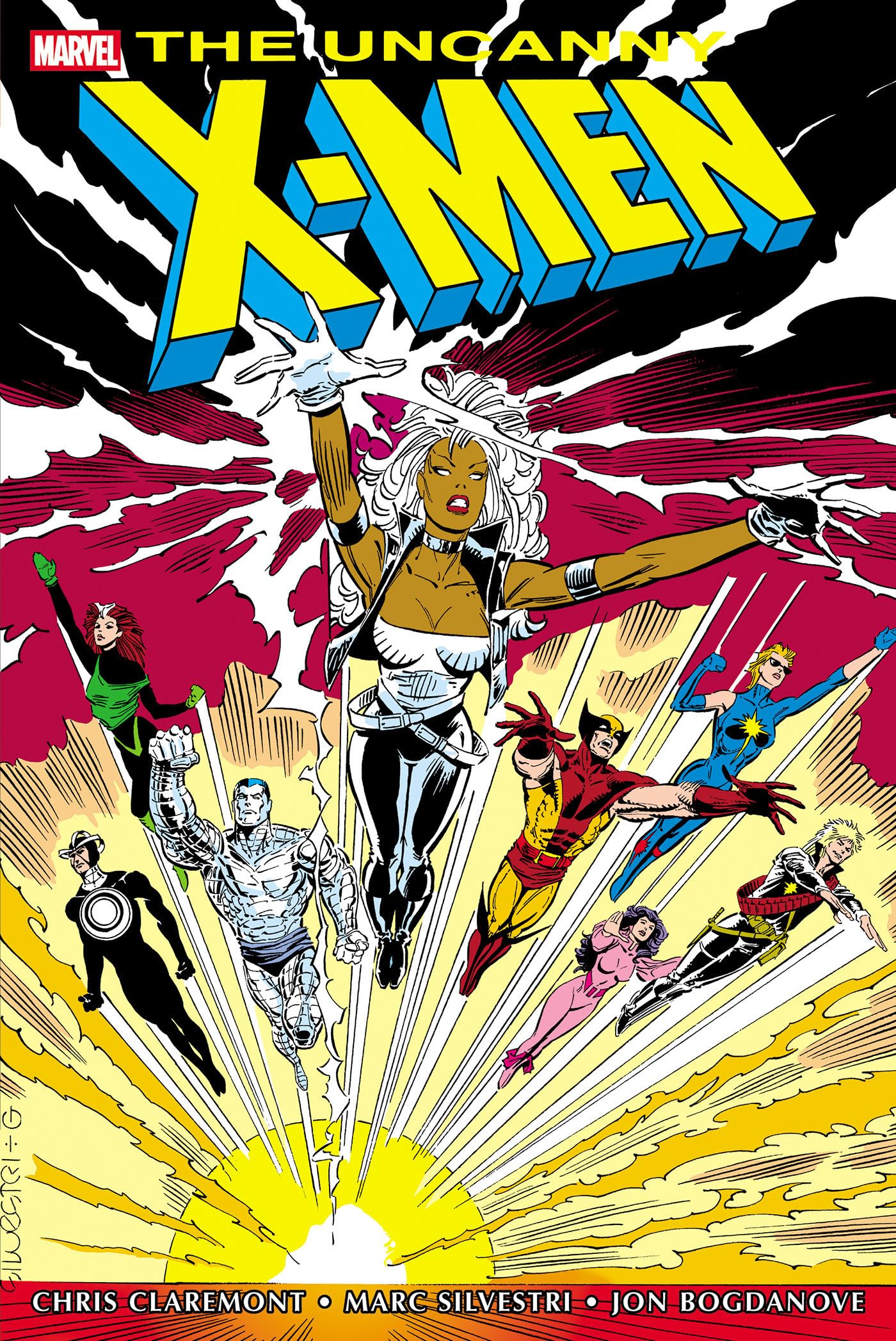 jaquette album The Uncanny X-Men Omnibus Vol. 6 Marc Silvestri Cover