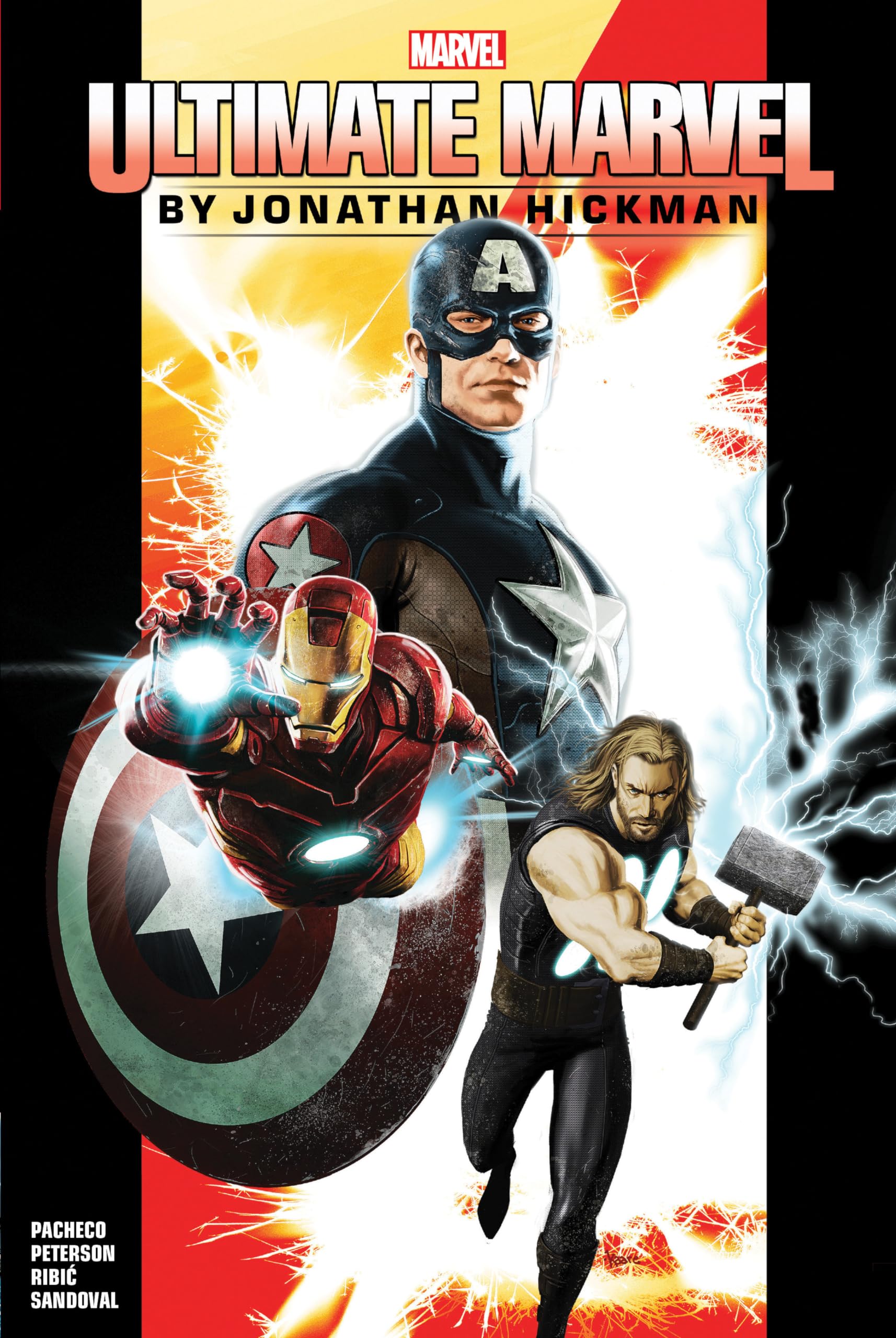 jaquette album ULTIMATE MARVEL BY JONATHAN HICKMAN OMNIBUS