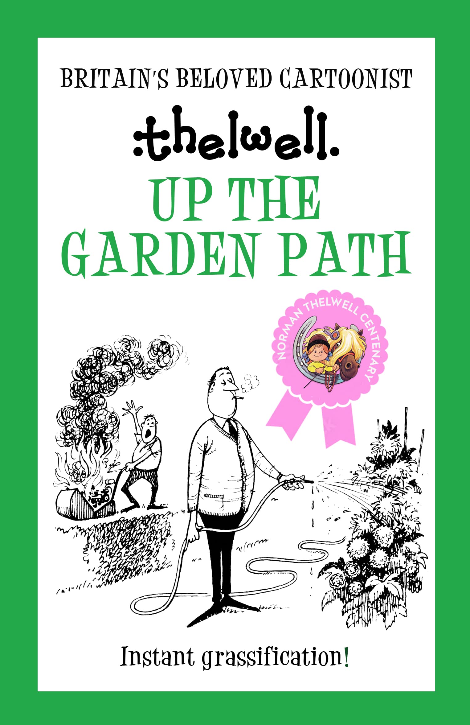 jaquette livre Up the Garden Path