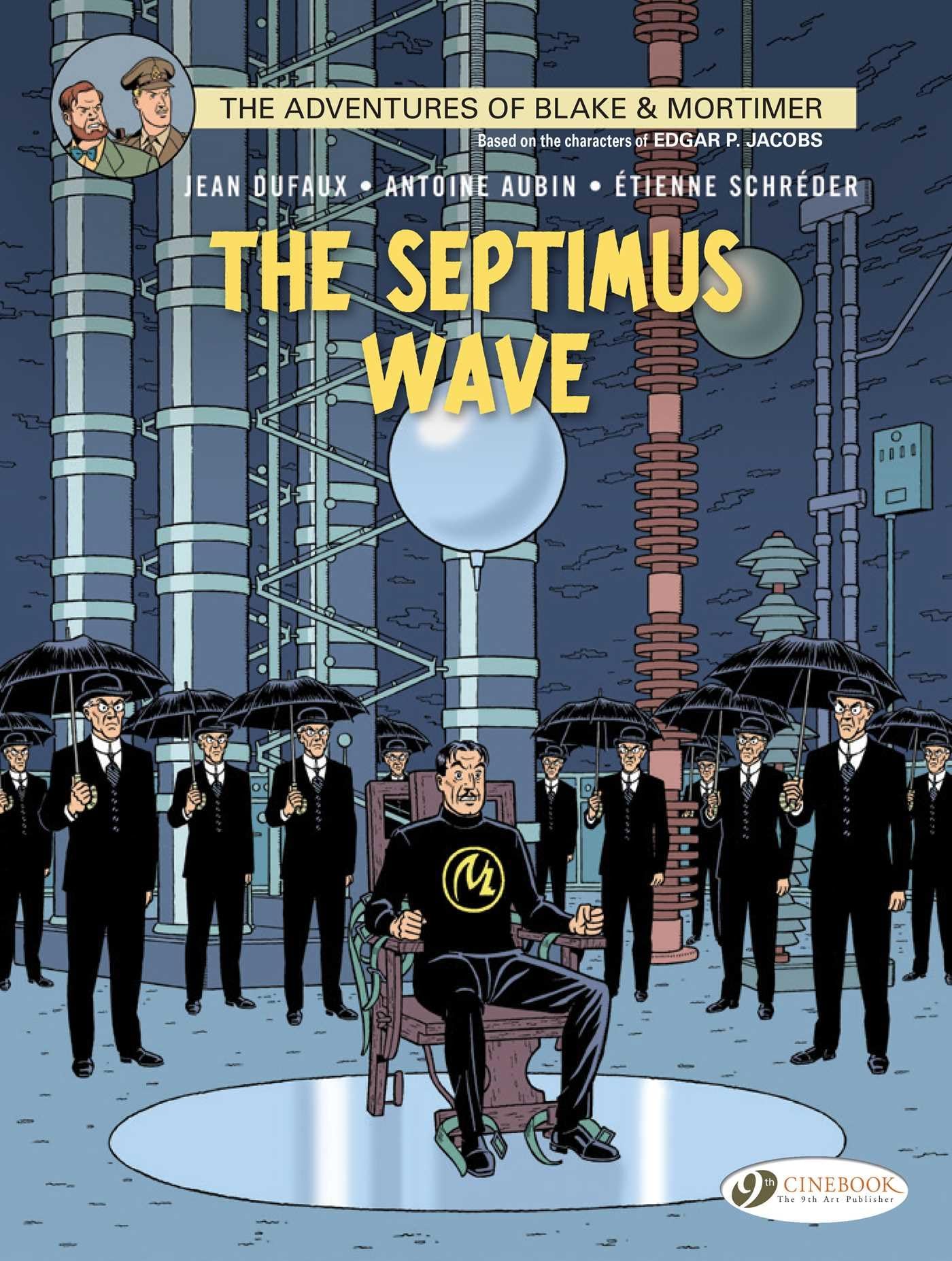 jaquette album Blake & Mortimer, Tome 20 : The Septimus wave