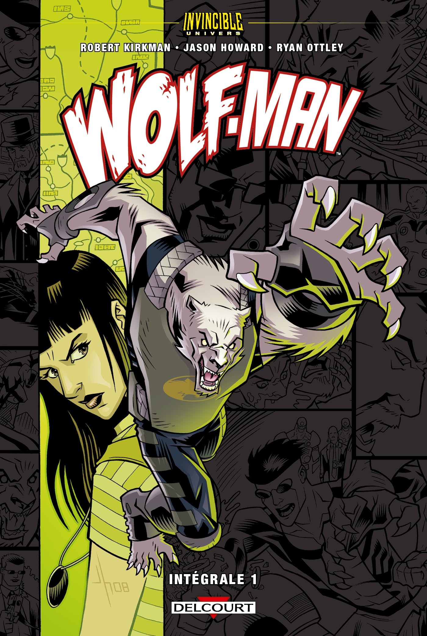 jaquette album Invincible Univers - Wolfman T01