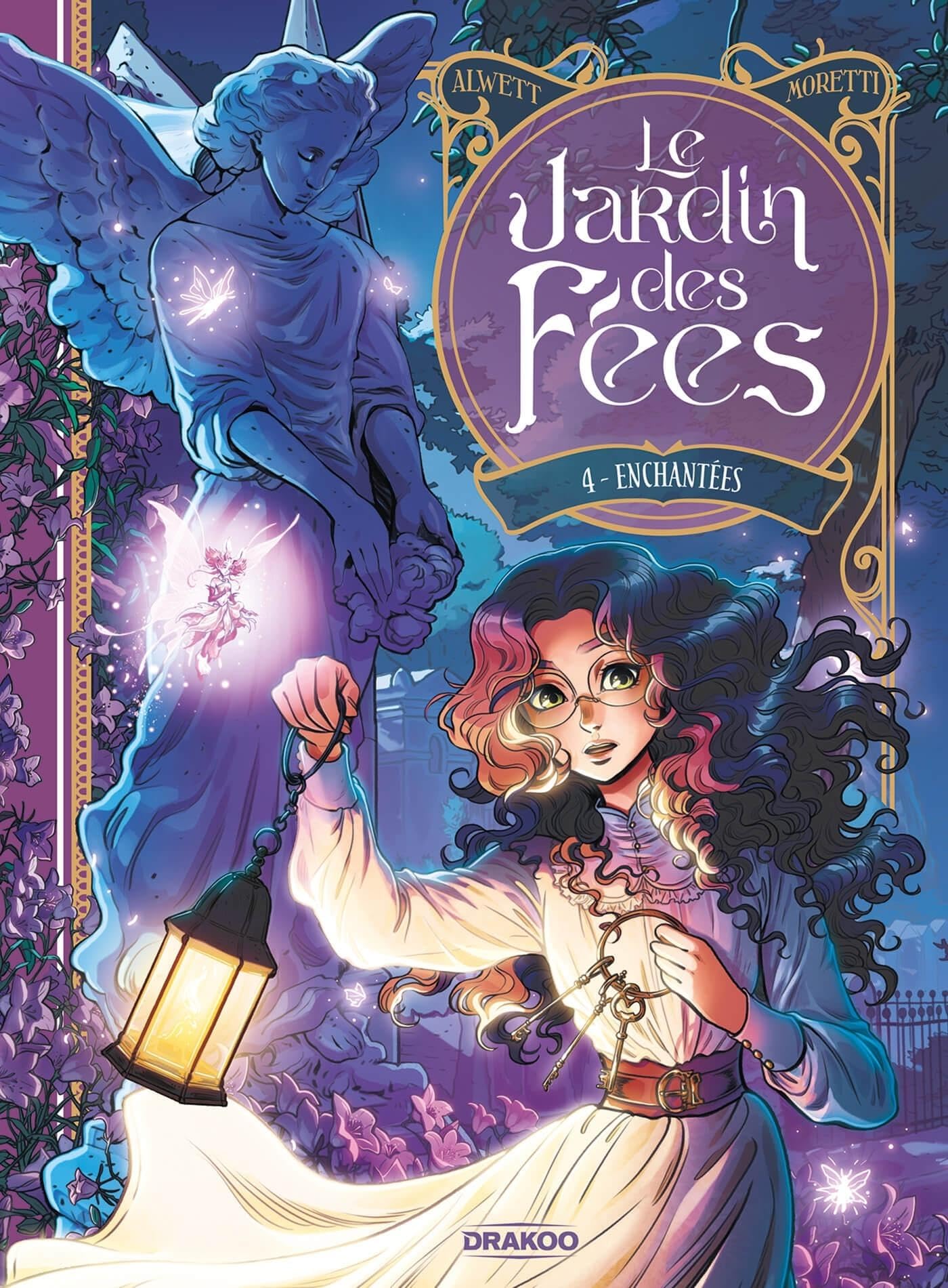 jaquette album Le Jardin des fées - vol. 04: Enchantées