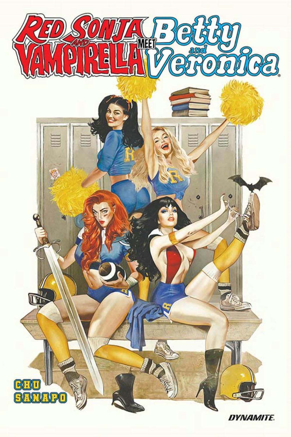 jaquette album Red Sonja & Vampirella Meet Betty & Veronica