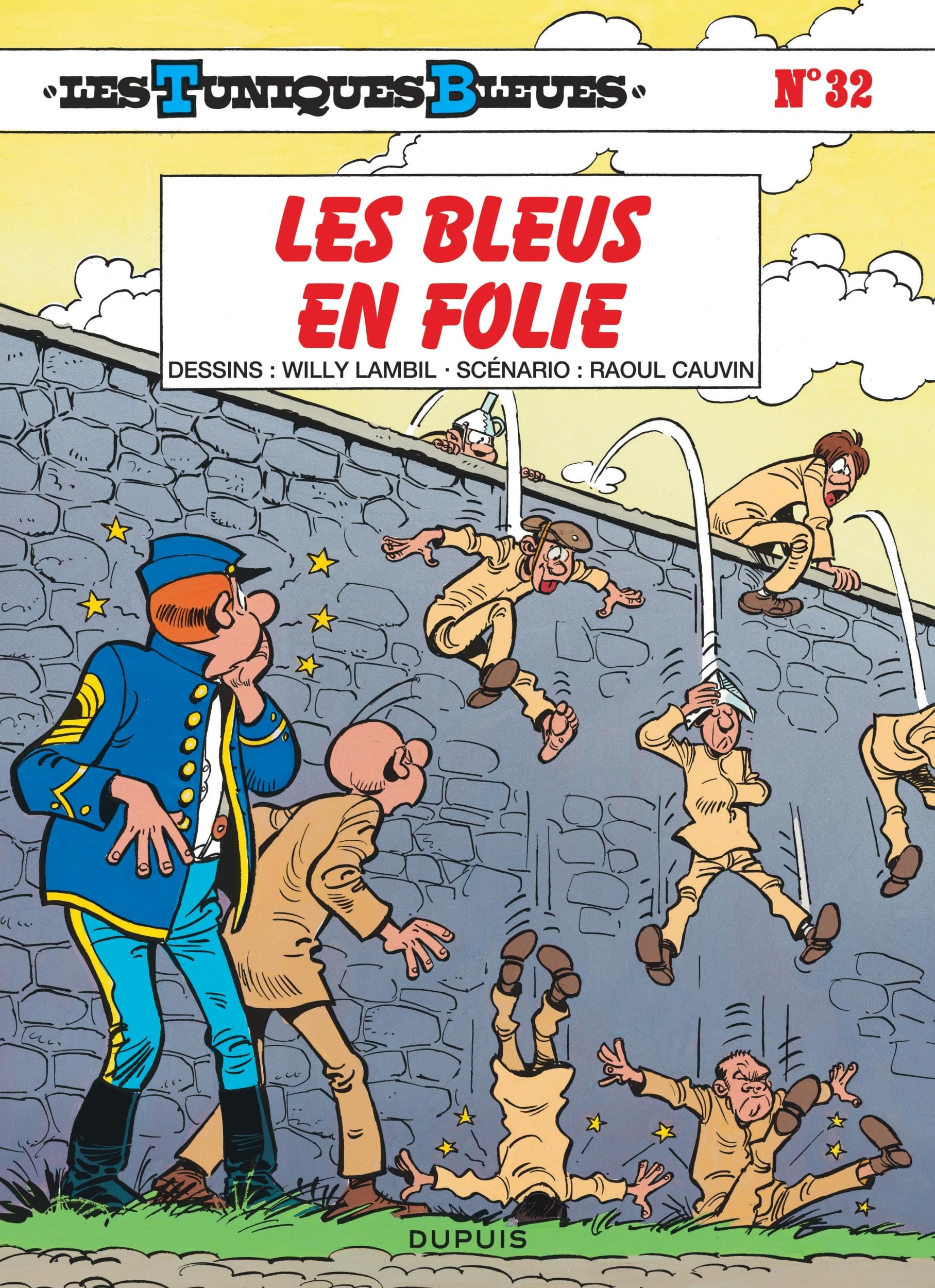 jaquette album Les Tuniques Bleues - Tome 32 - Les Bleus en folie