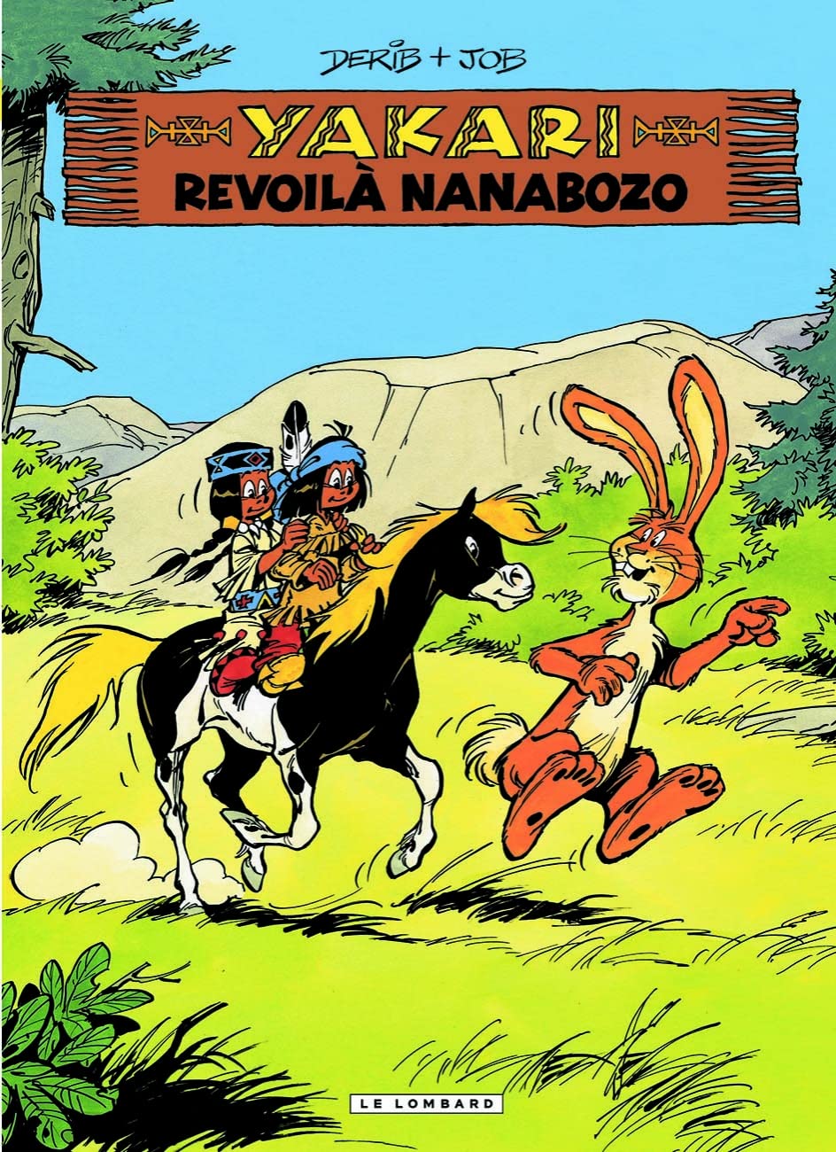 jaquette album Yakari - Tome 34 - Revoilà Nanabozo / Edition spéciale (OP ETE 2023)