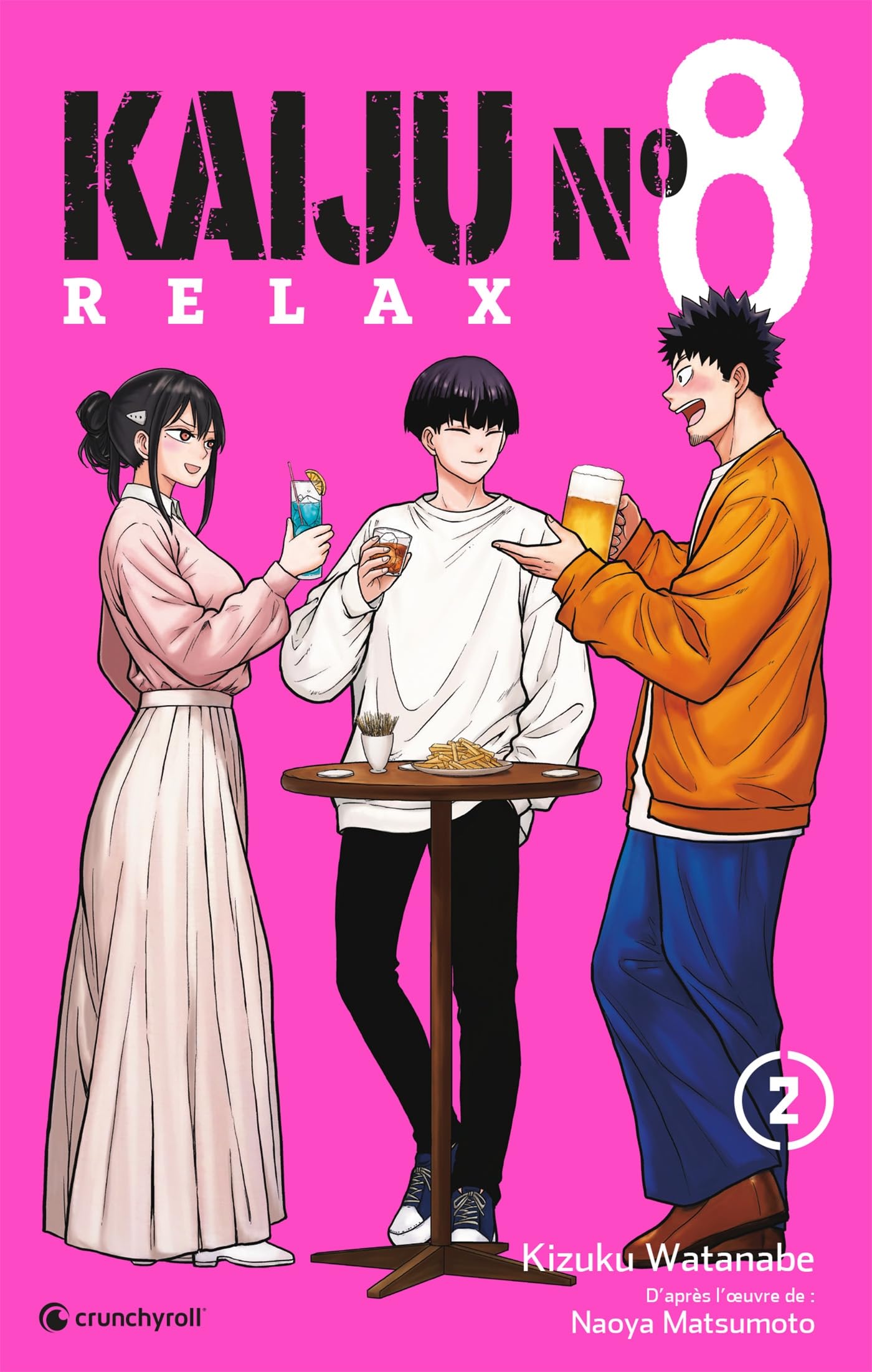 jaquette album KAIJU N°8 - RELAX T02