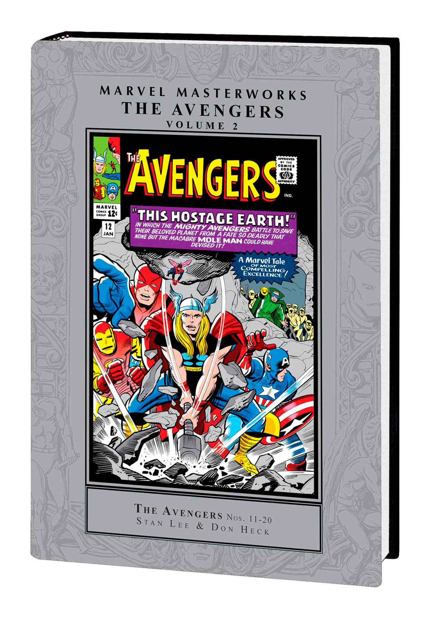 jaquette album MARVEL MASTERWORKS: THE AVENGERS VOL. 2 [REMASTERWORKS]