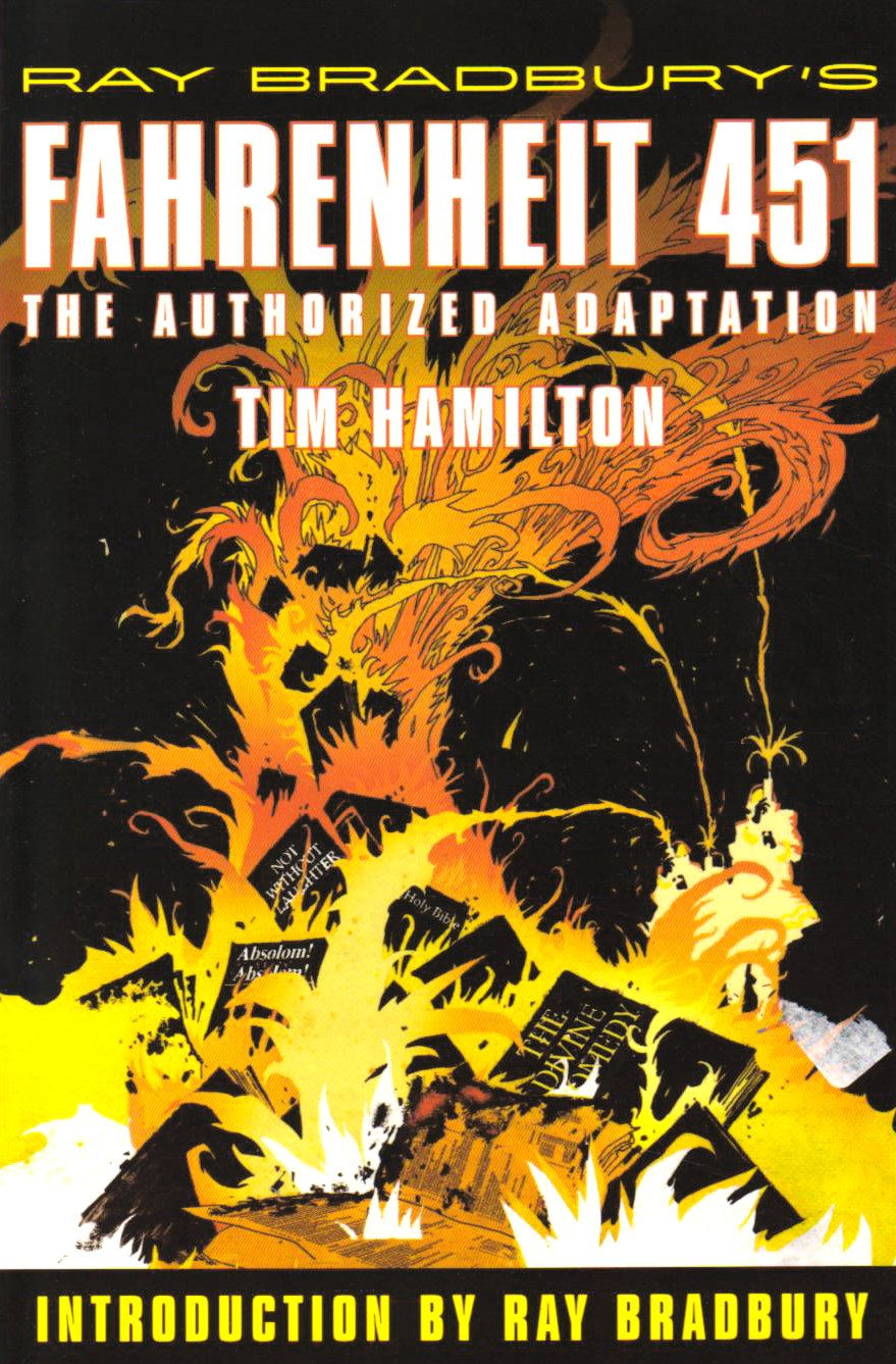 jaquette album Ray Bradbury’s Fahrenheit 451: The Authorized Graphic Novel