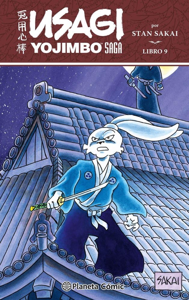 jaquette album Usagi Yojimbo Saga nº 09