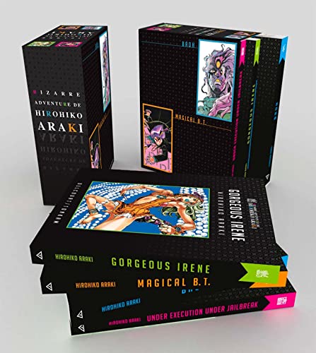 jaquette album Bizarre aventure de Hirohiko Araki
