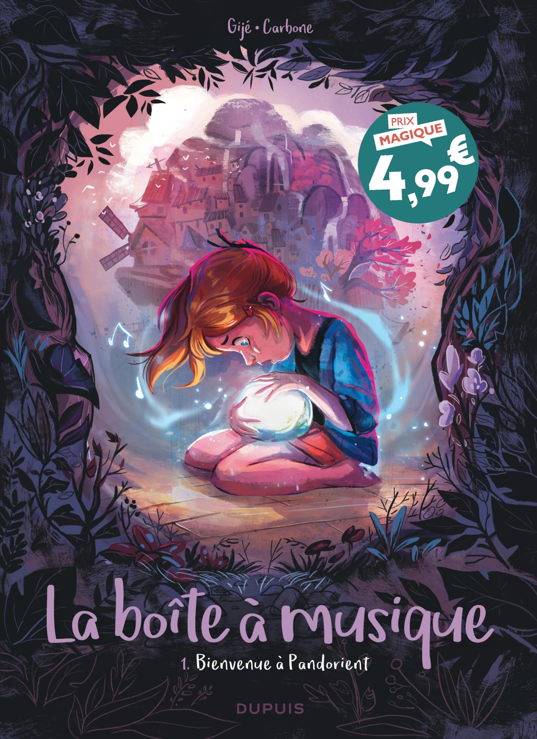 jaquette album La boîte à musique - Tome 1 - Bienvenue à Pandorient